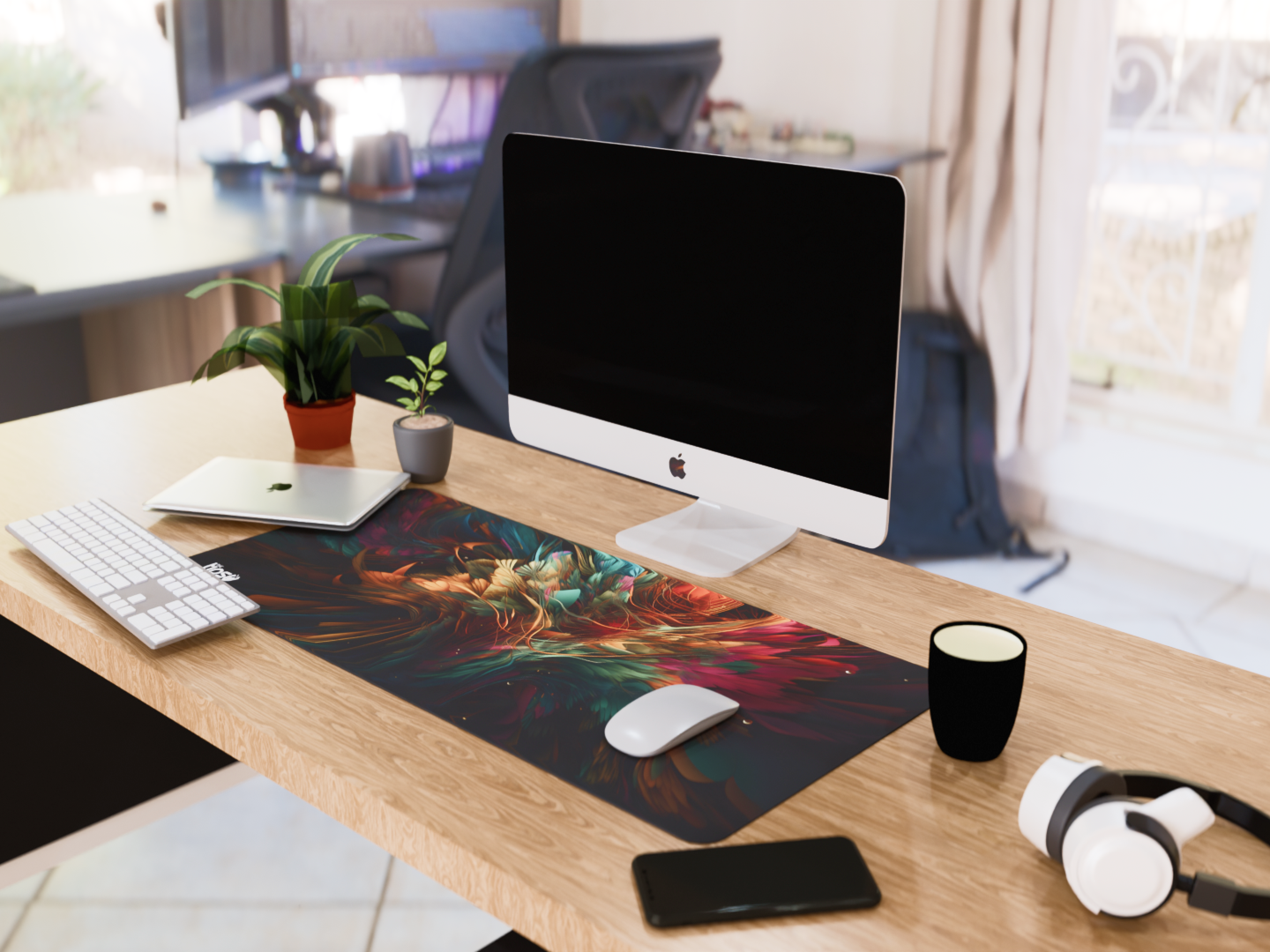 "Abstract conceptual" Gaming Mousepad – Elevate Your Gaming Experience