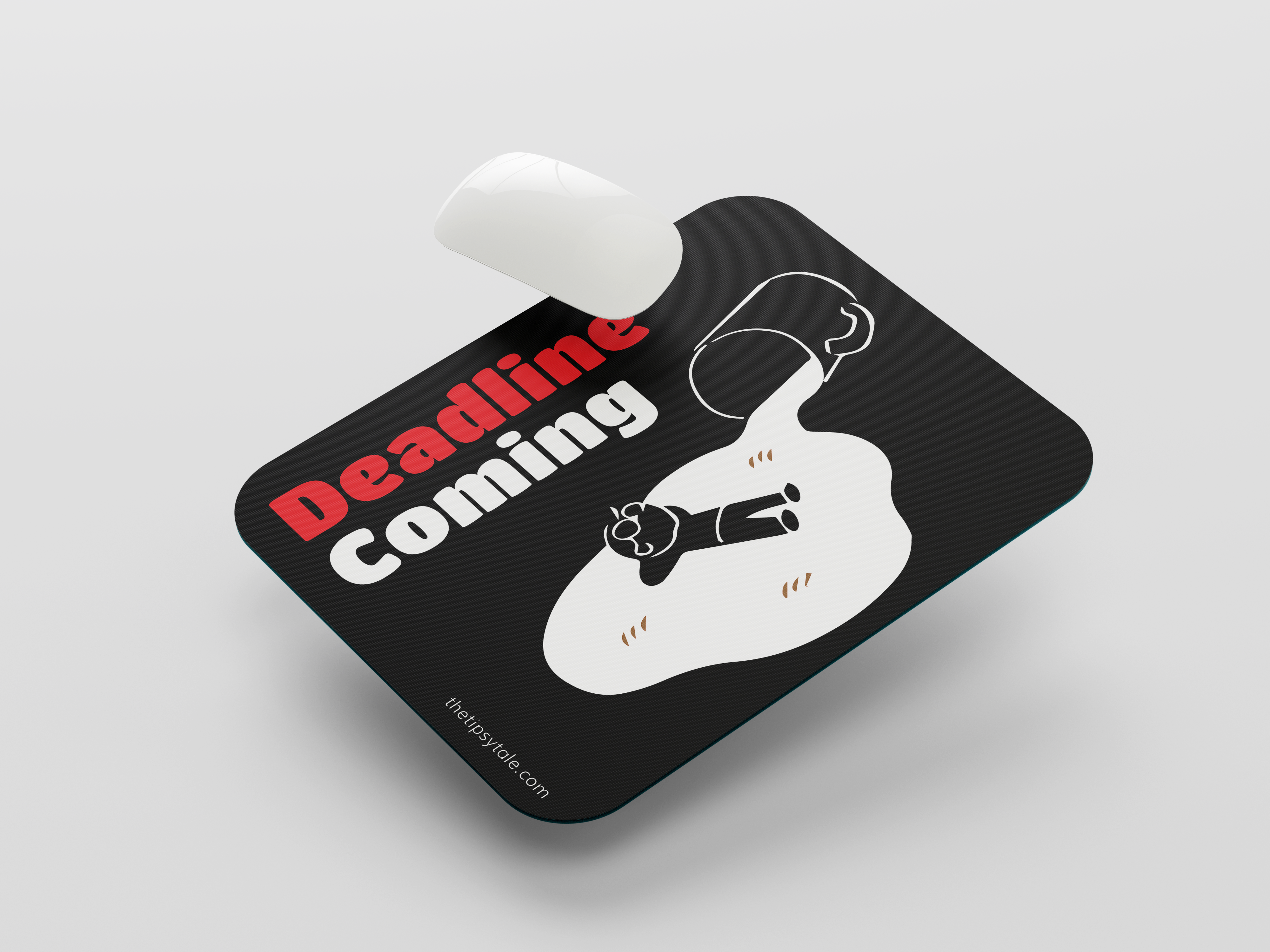 "Deadline" Mousepad – Enhance Your Workspace with Style