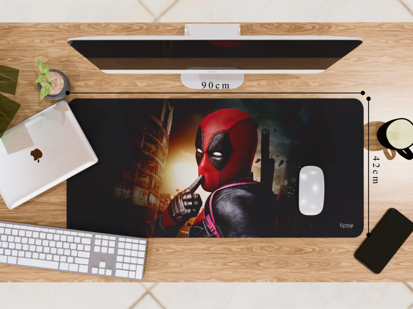 "DeadPool" Gaming Mousepad – Elevate Your Gaming Experience the Marvel Style