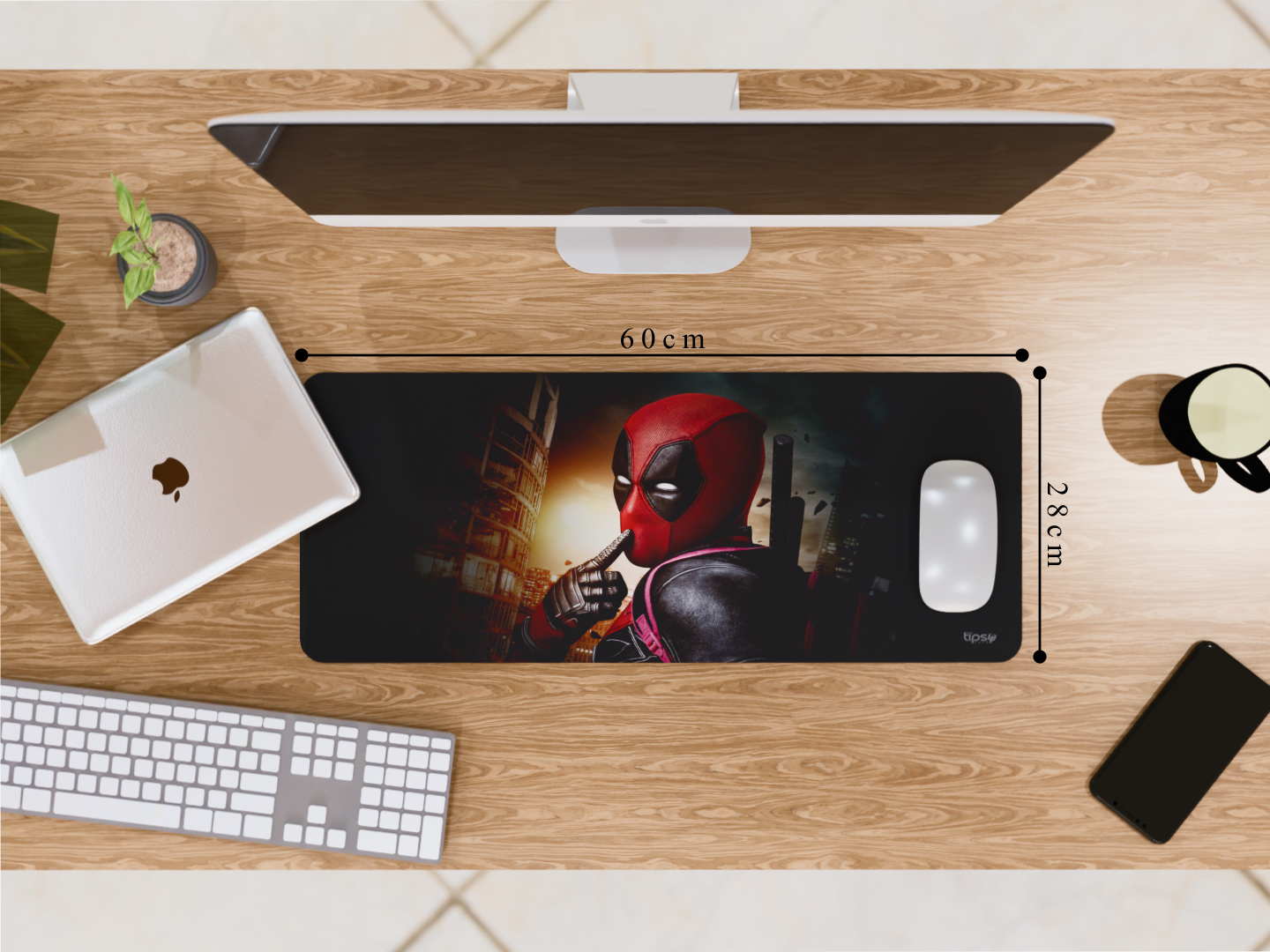 "DeadPool" Gaming Mousepad – Elevate Your Gaming Experience the Marvel Style