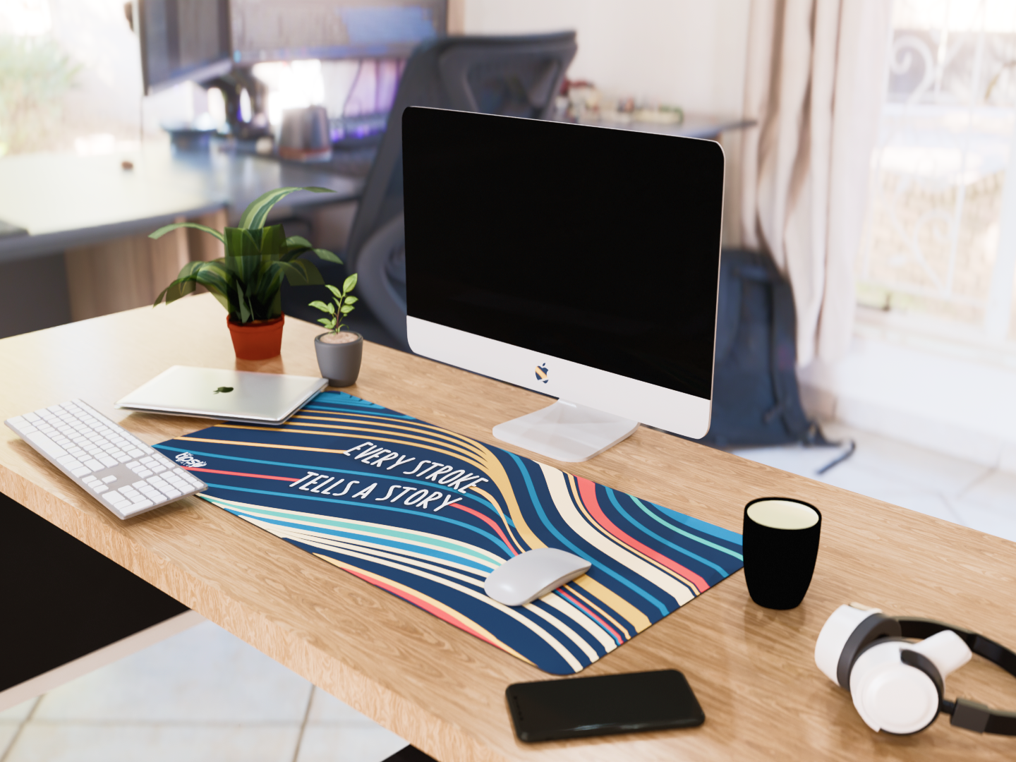 "Artistic Vibe" Gaming Mousepad – Elevate Your Gaming Experience