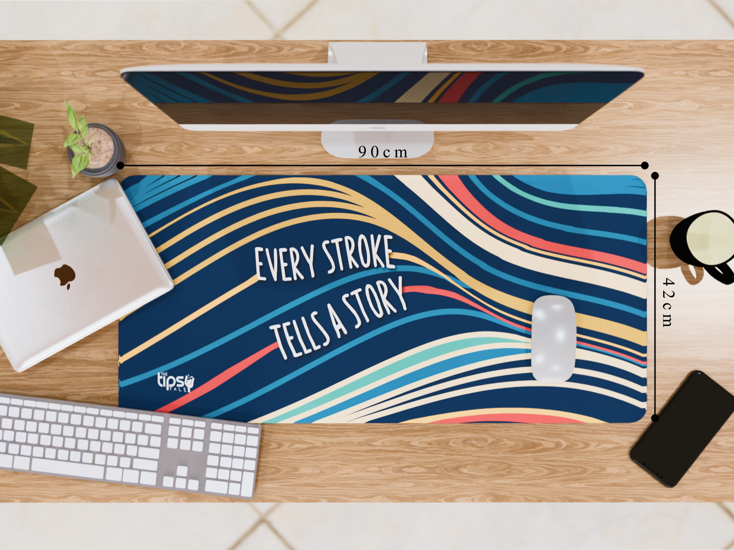 "Artistic Vibe" Gaming Mousepad – Elevate Your Gaming Experience