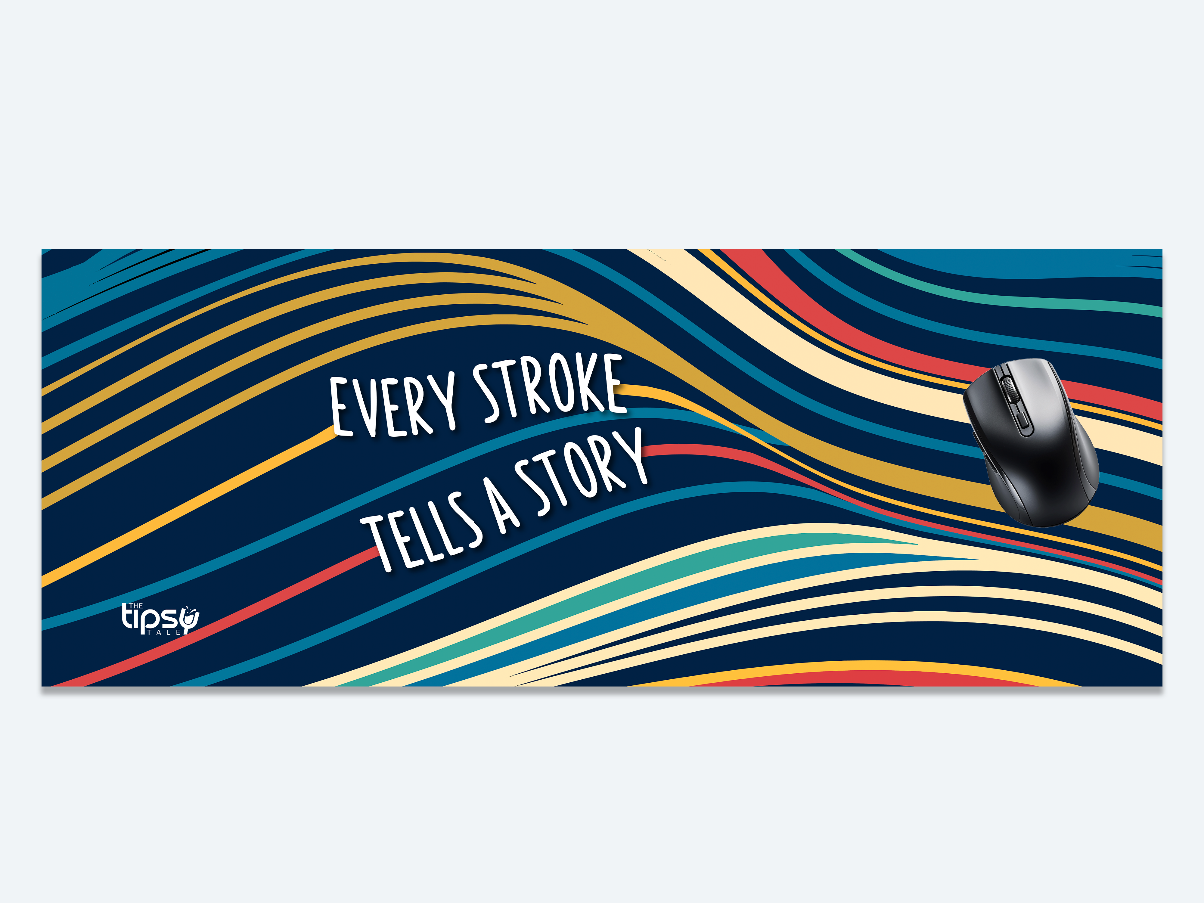 "Artistic Vibe" Gaming Mousepad – Elevate Your Gaming Experience