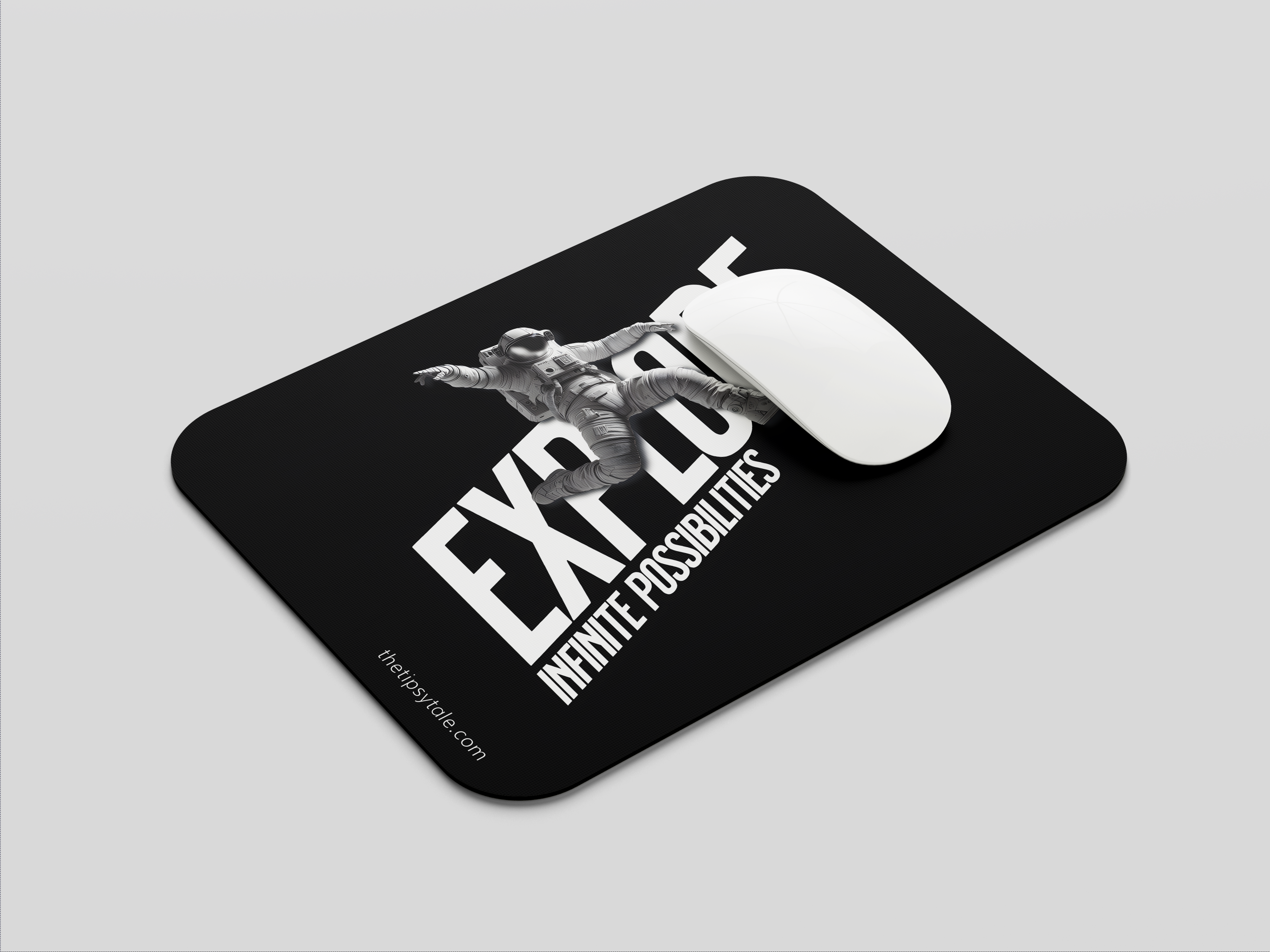 "Explore Possibilities" Mousepad – Enhance Your Workspace with Style