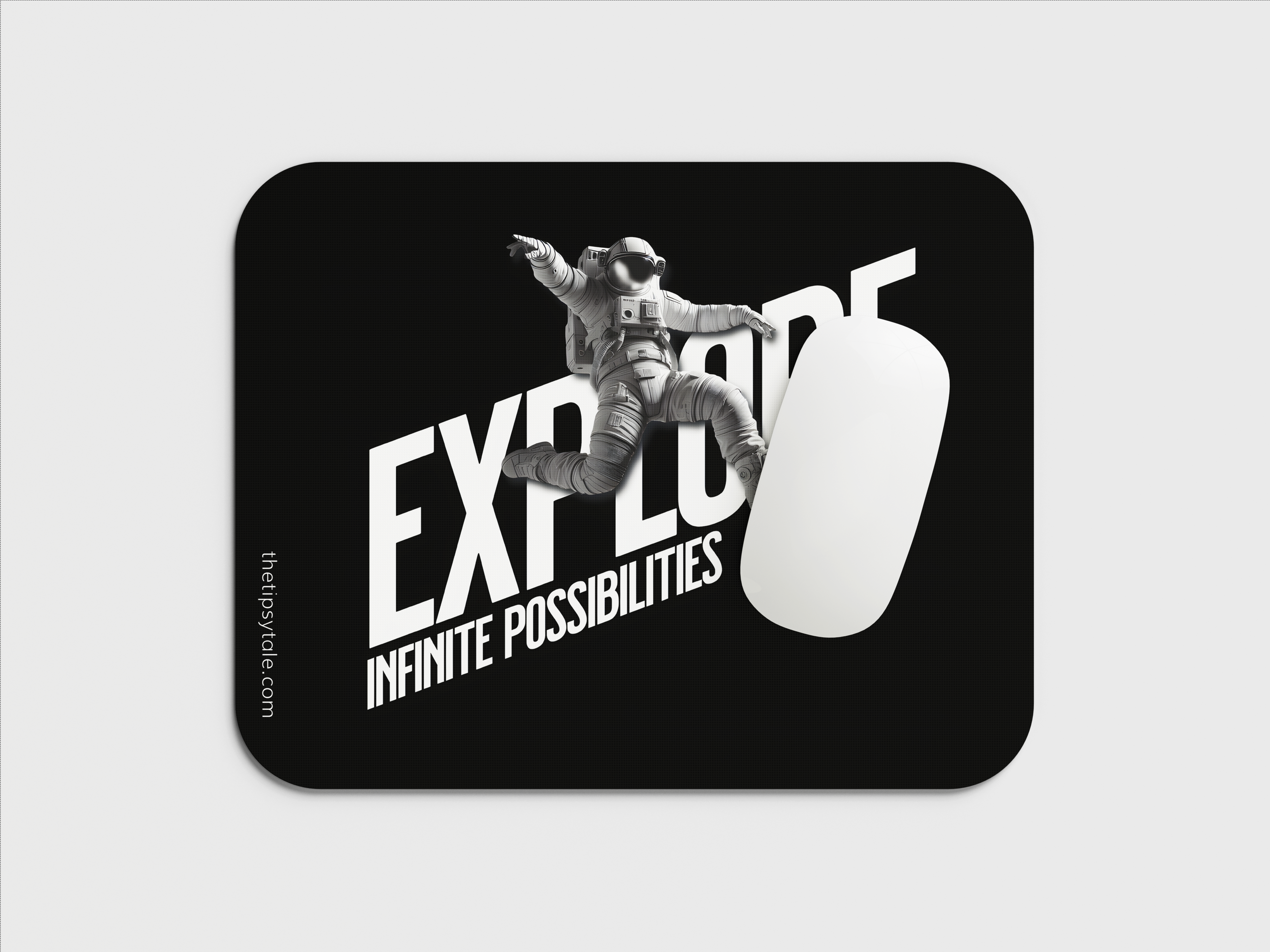 "Explore Possibilities" Mousepad – Enhance Your Workspace with Style