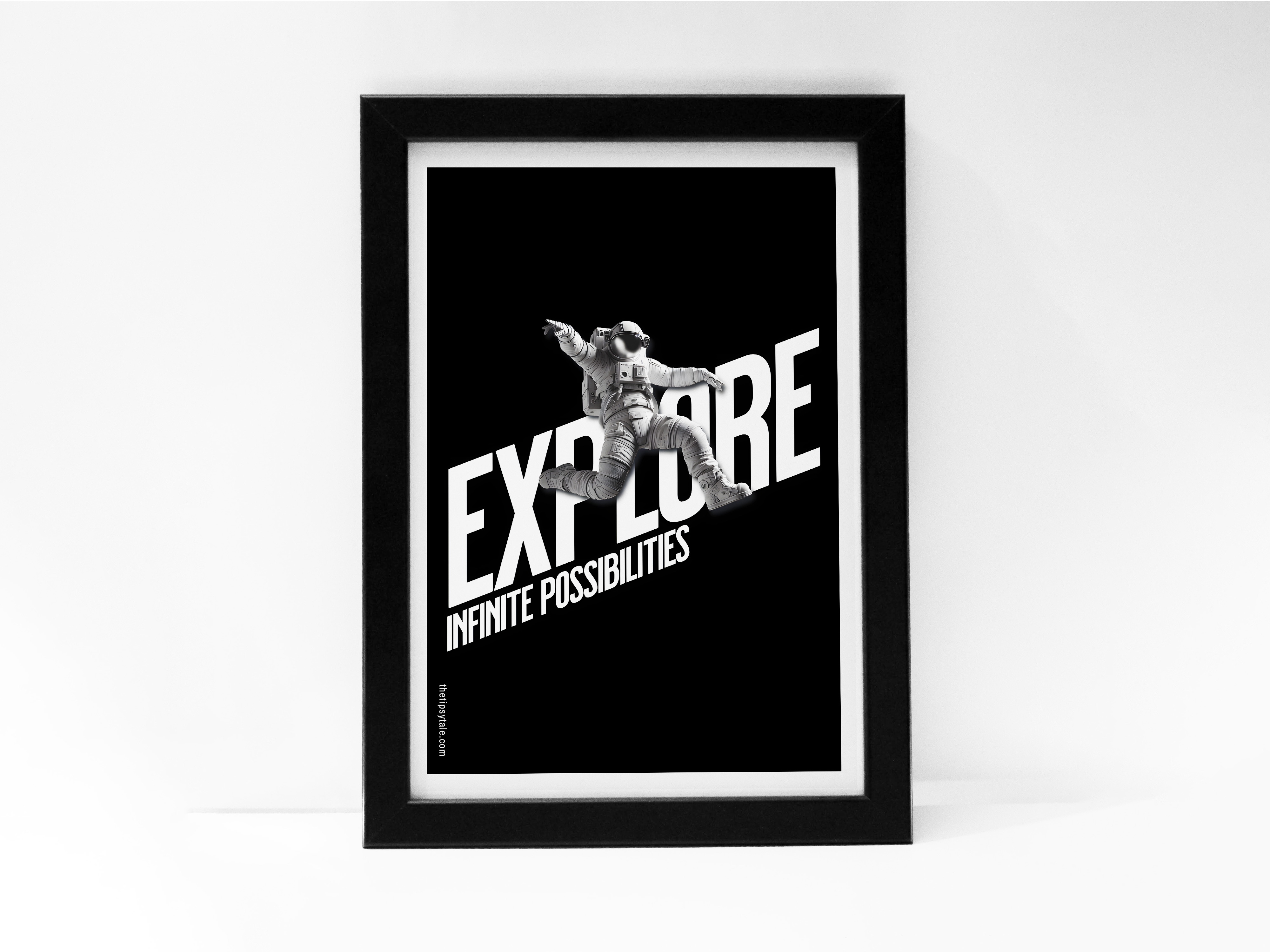 "Explore the endless" Poster – Add a Touch of Personality to Your Space