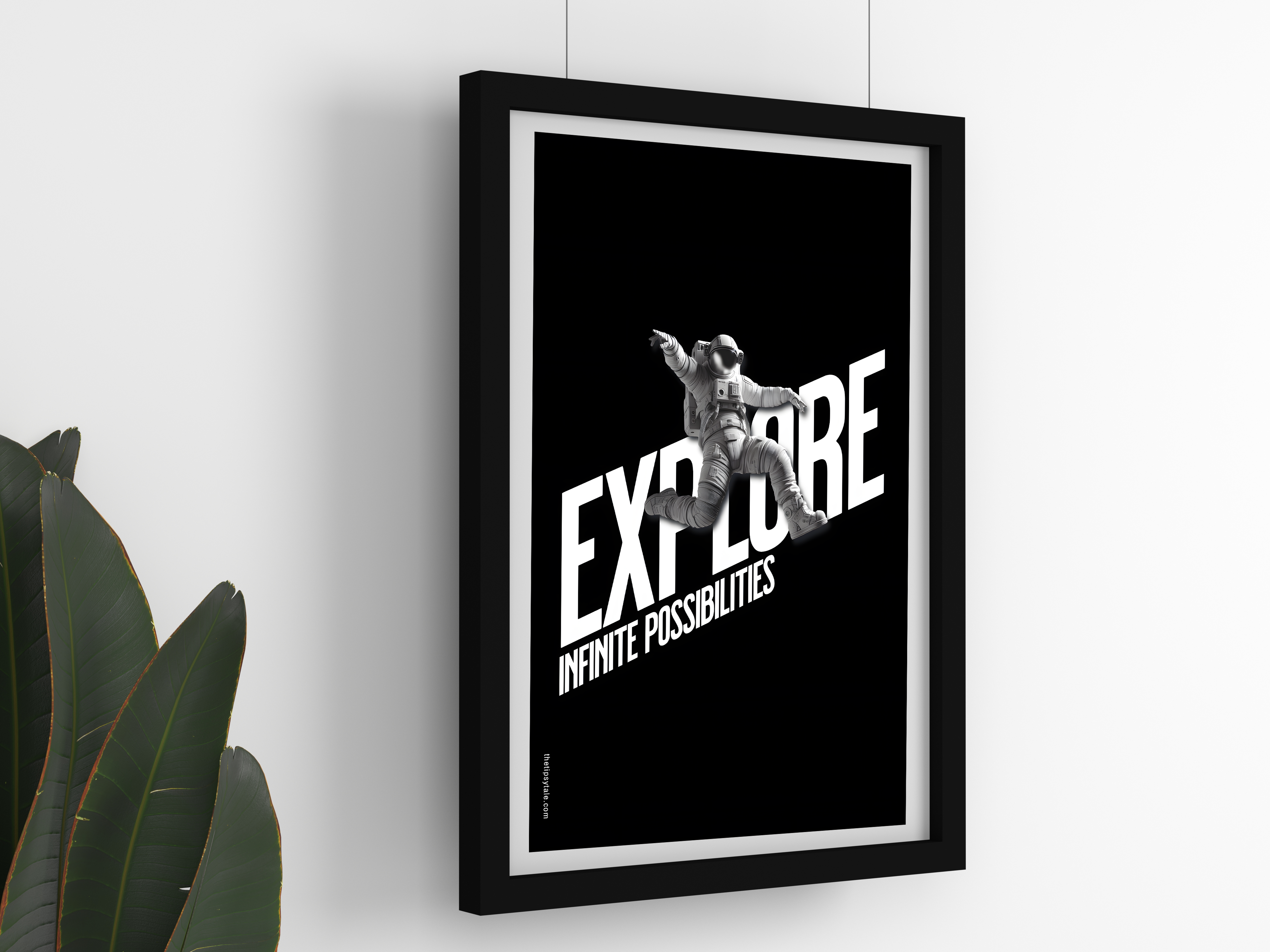 "Explore the endless" Poster – Add a Touch of Personality to Your Space