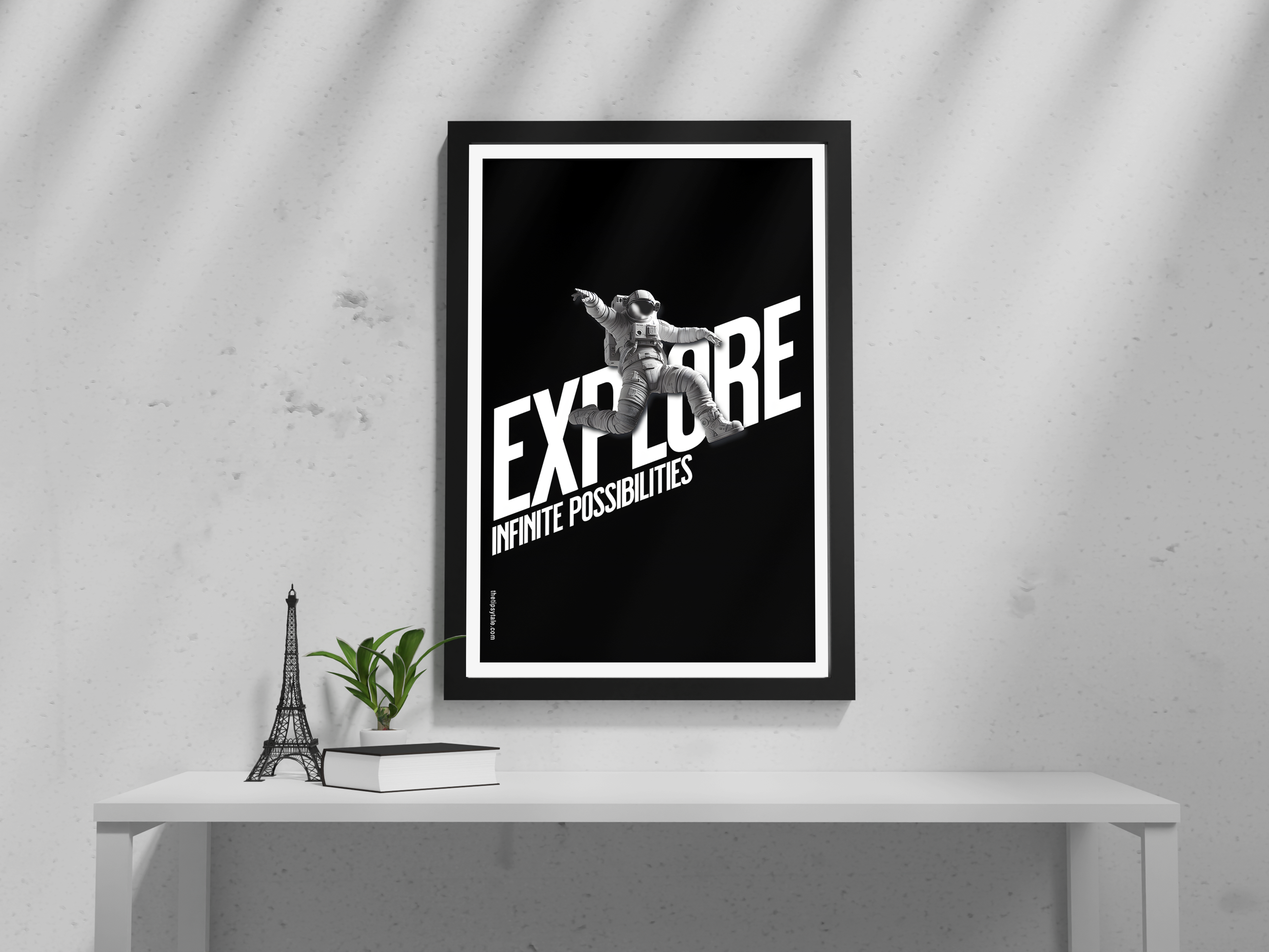 "Explore the endless" Poster – Add a Touch of Personality to Your Space