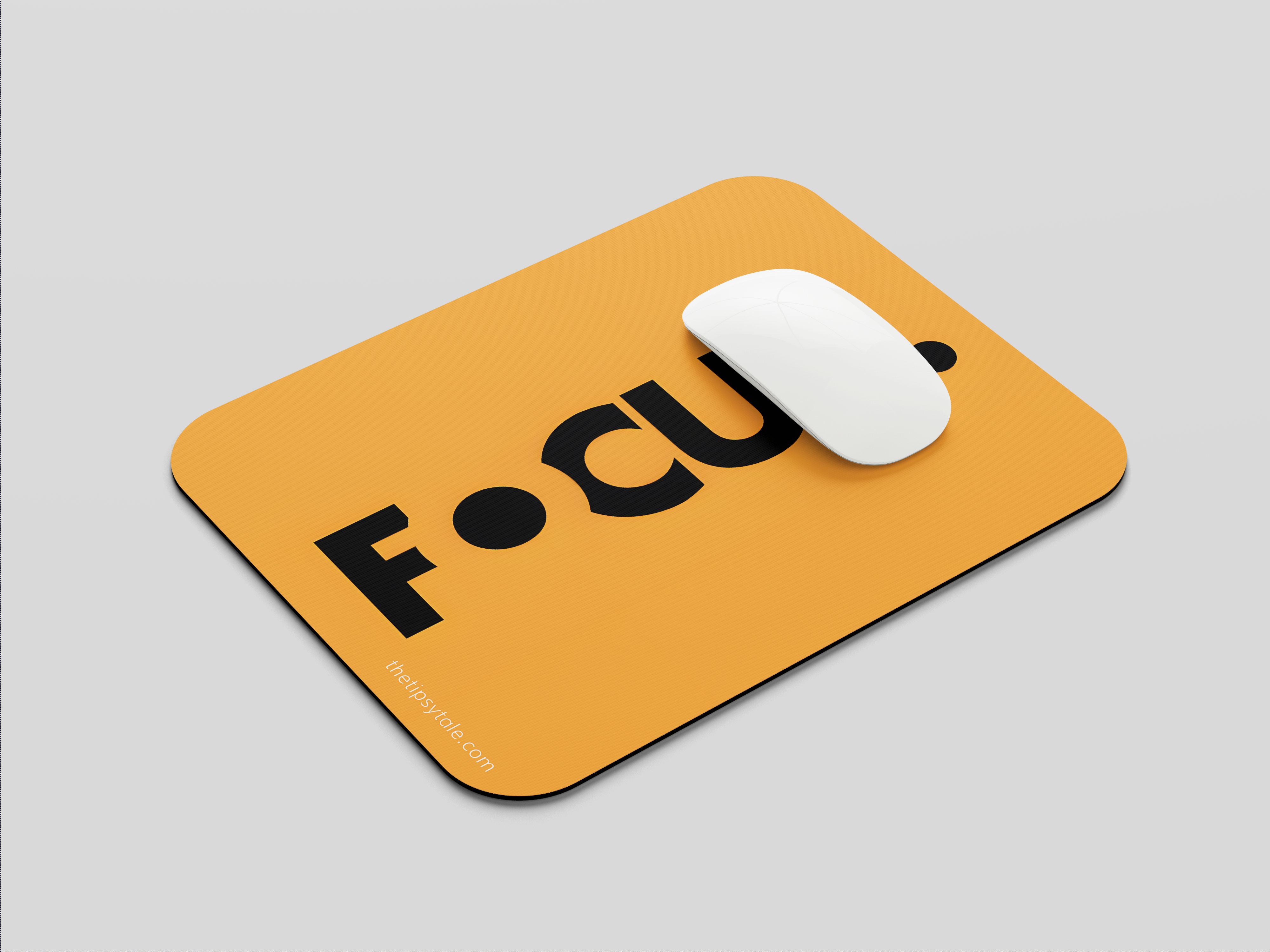 "Focus" Mousepad – Enhance Your Workspace with Style