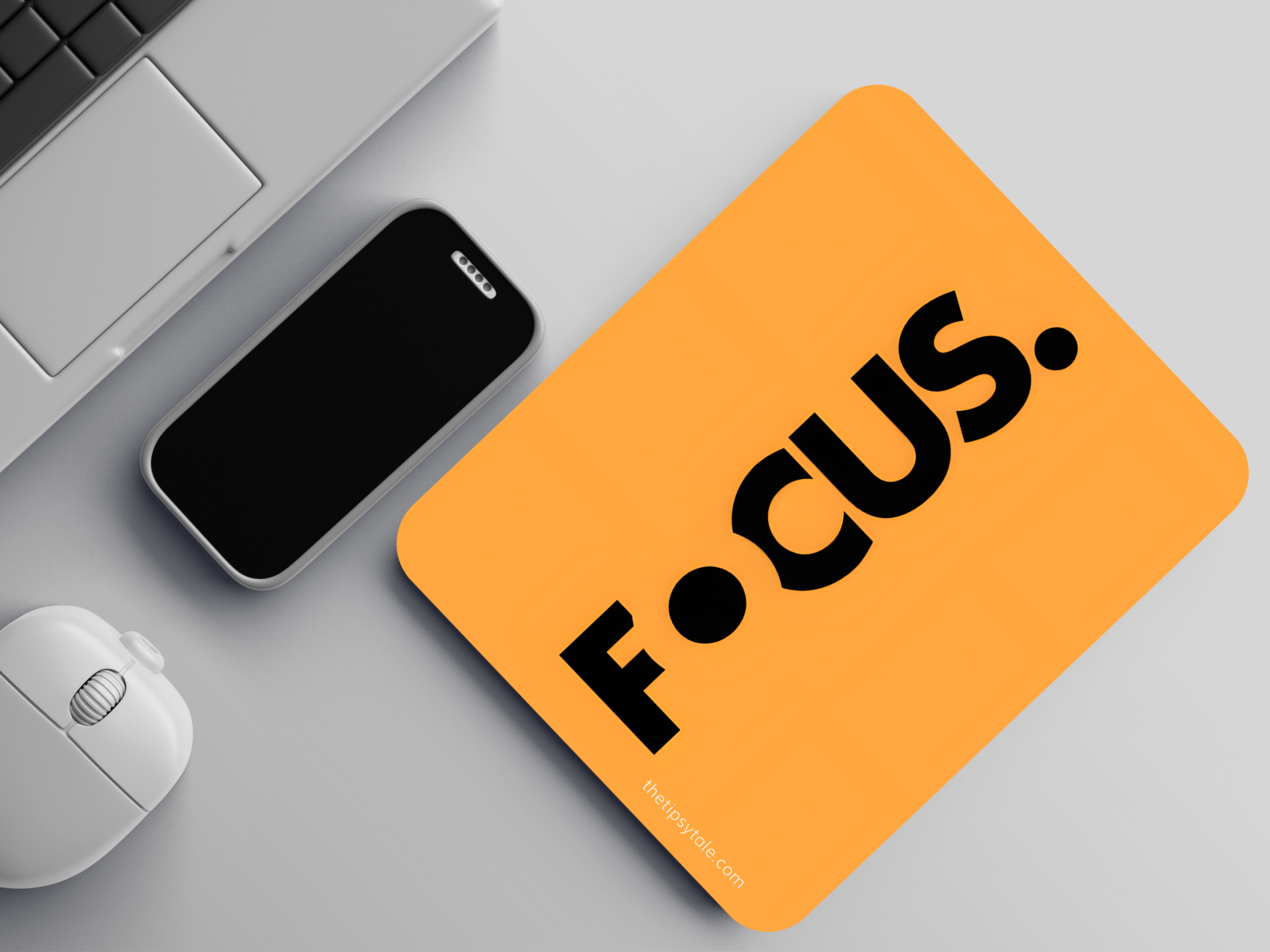 "Focus" Mousepad – Enhance Your Workspace with Style