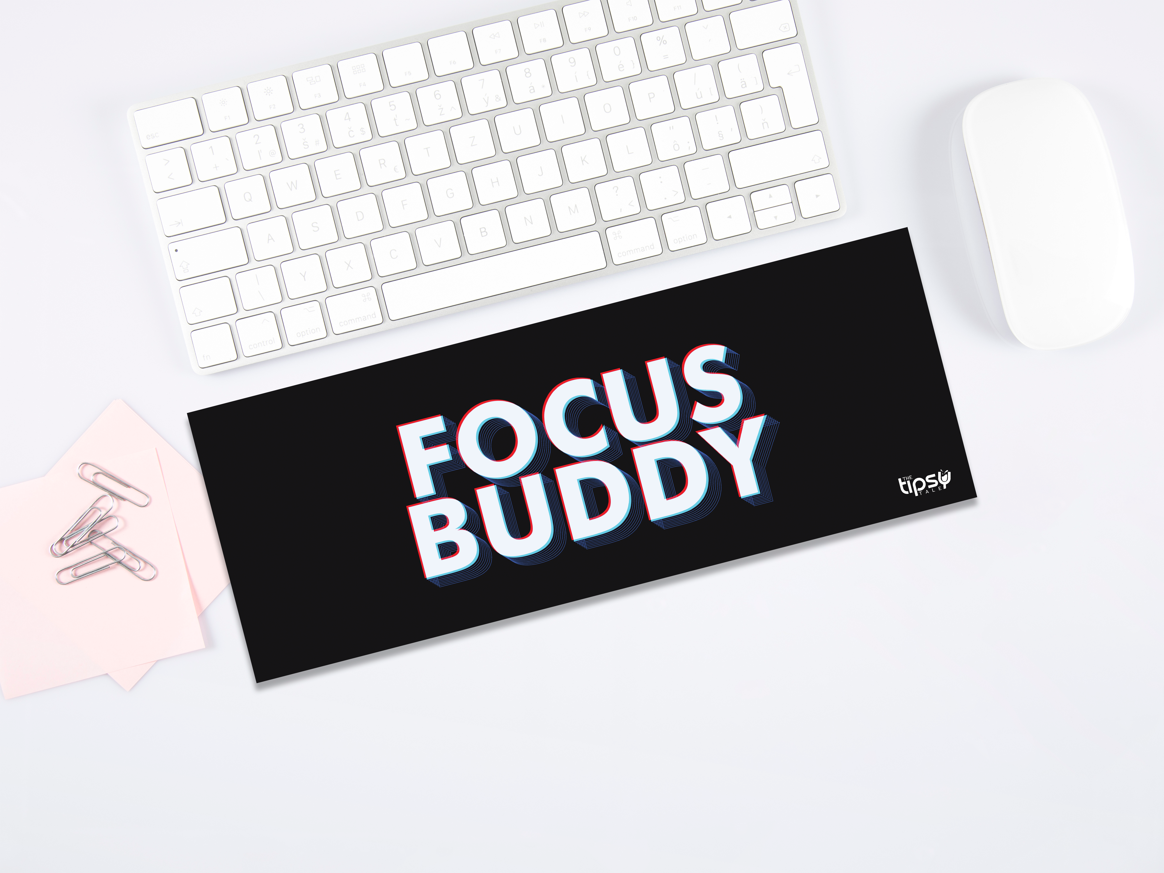 "Focus Buddy" Gaming Mousepad – Elevate Your Gaming Experience