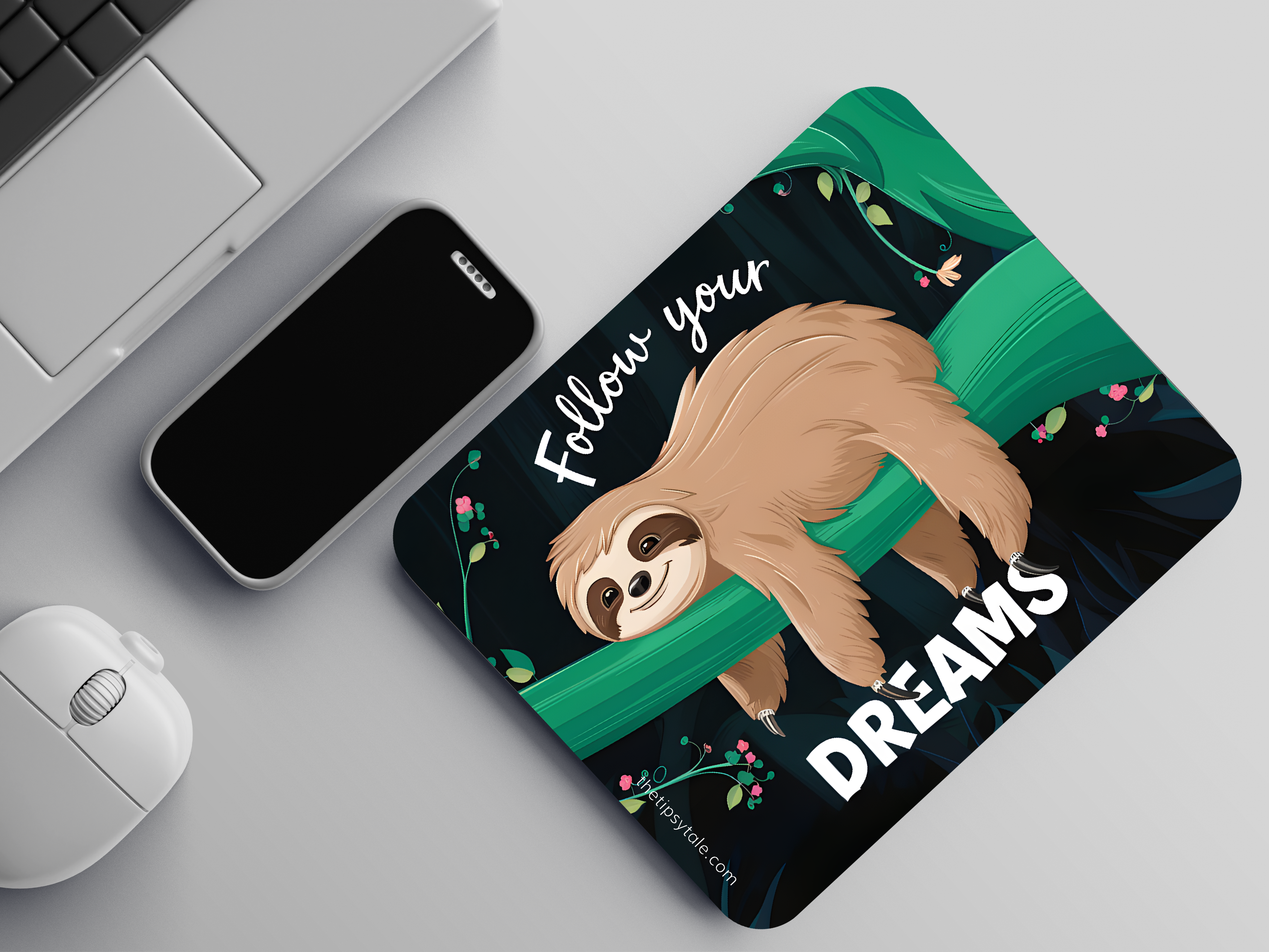 "Follow You Dream" Mousepad – Enhance Your Workspace with Style