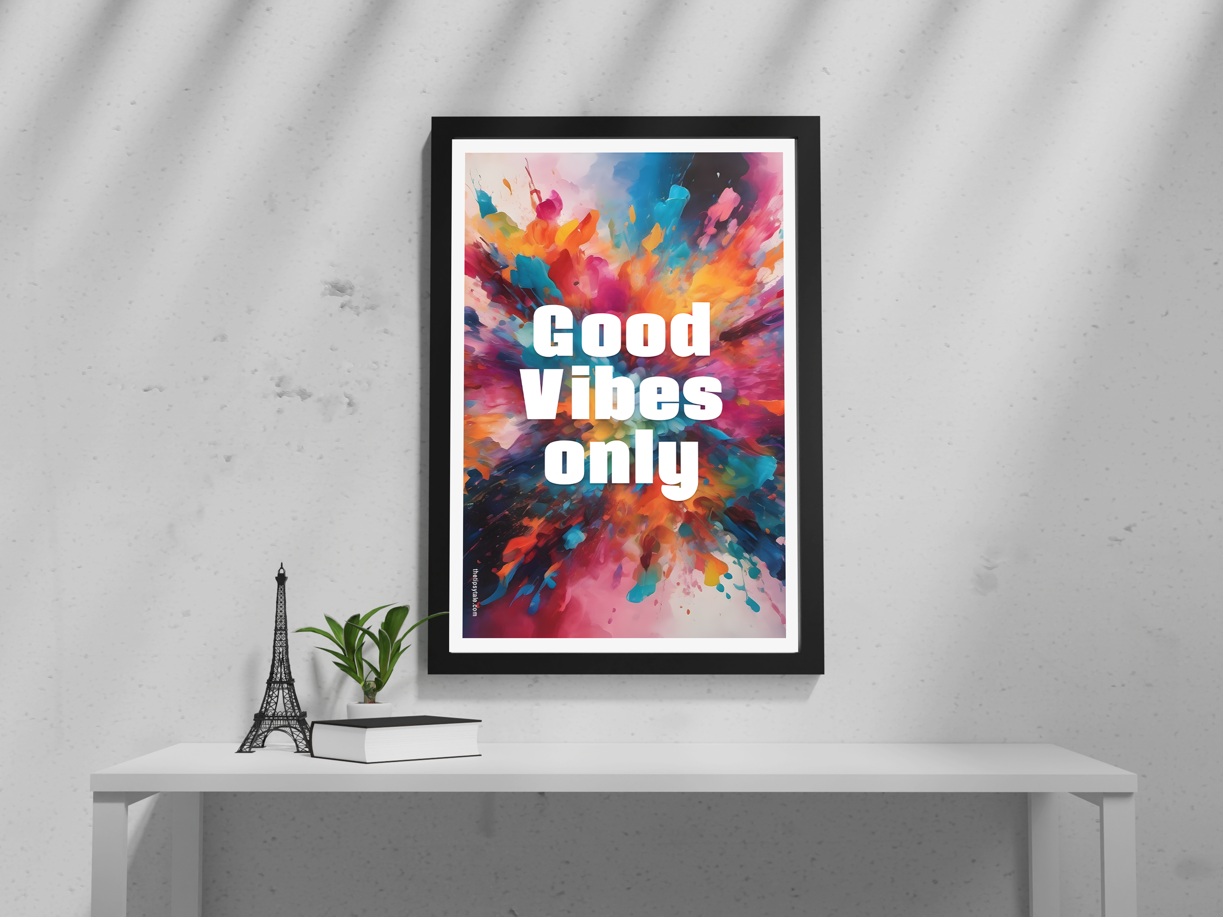 "Splash Good Vibes" Poster – Add a Touch of Personality to Your Space