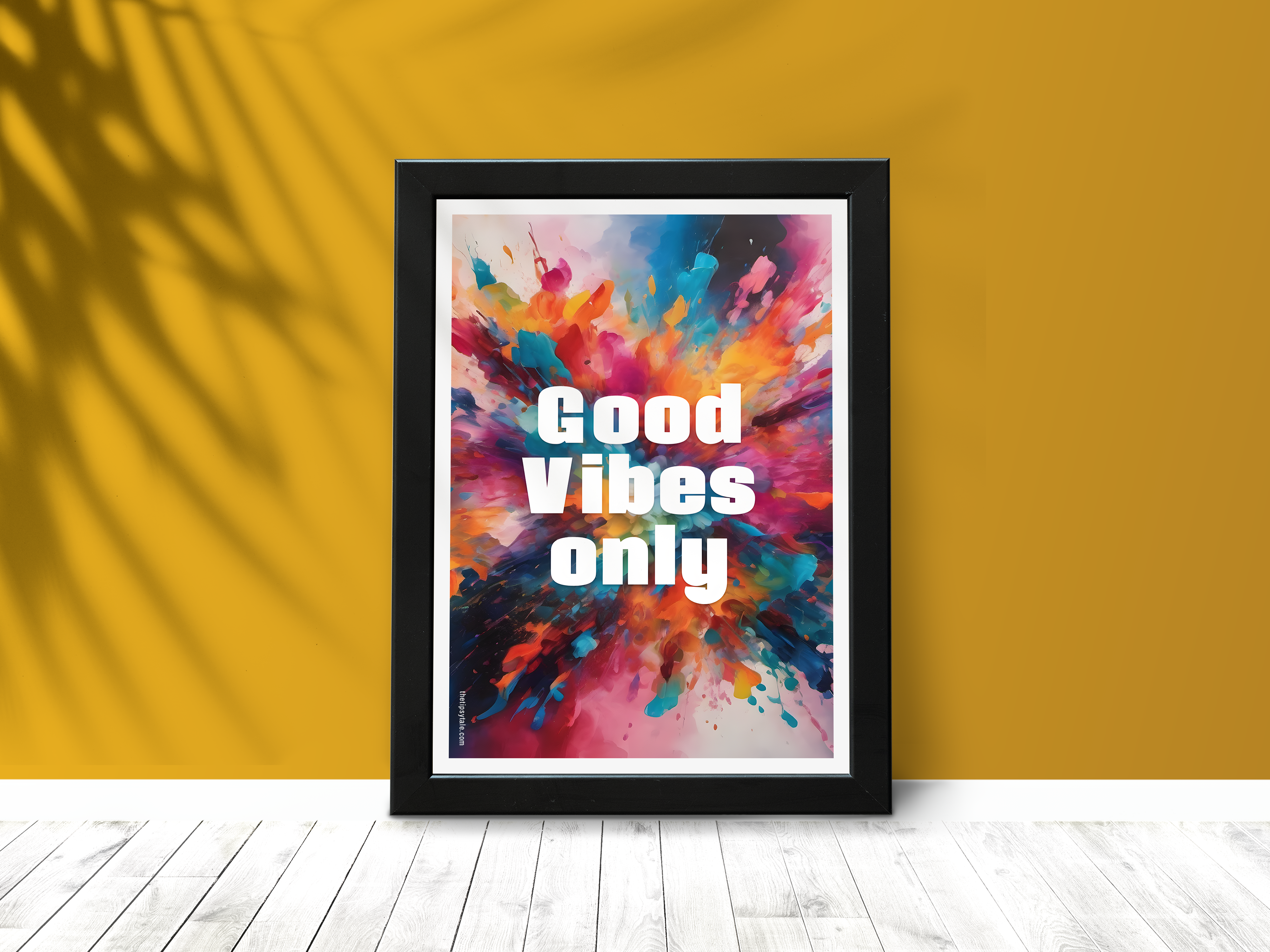 "Splash Good Vibes" Poster – Add a Touch of Personality to Your Space