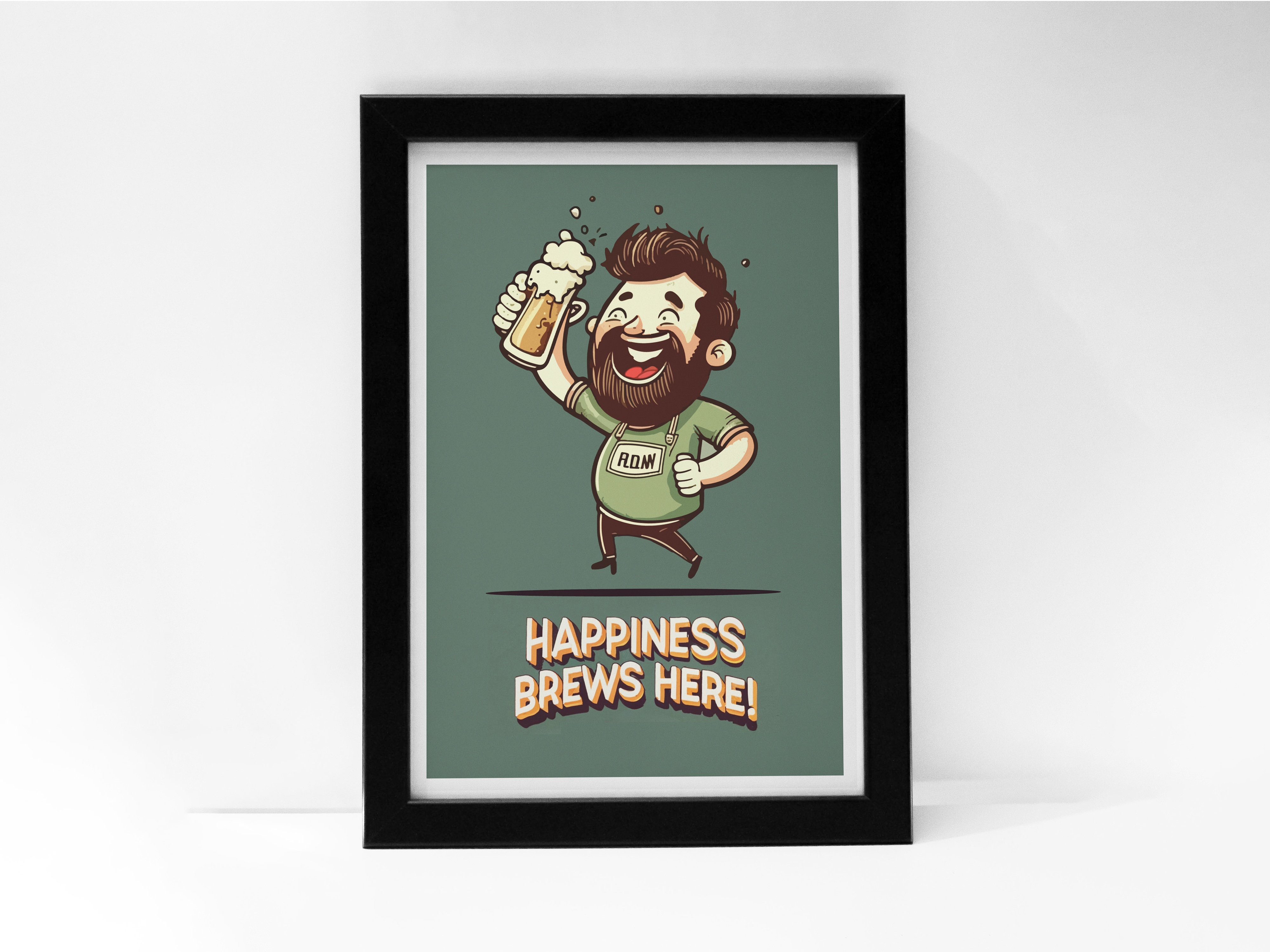 Happiness Brews right here with a Virtual Cheer:Poster