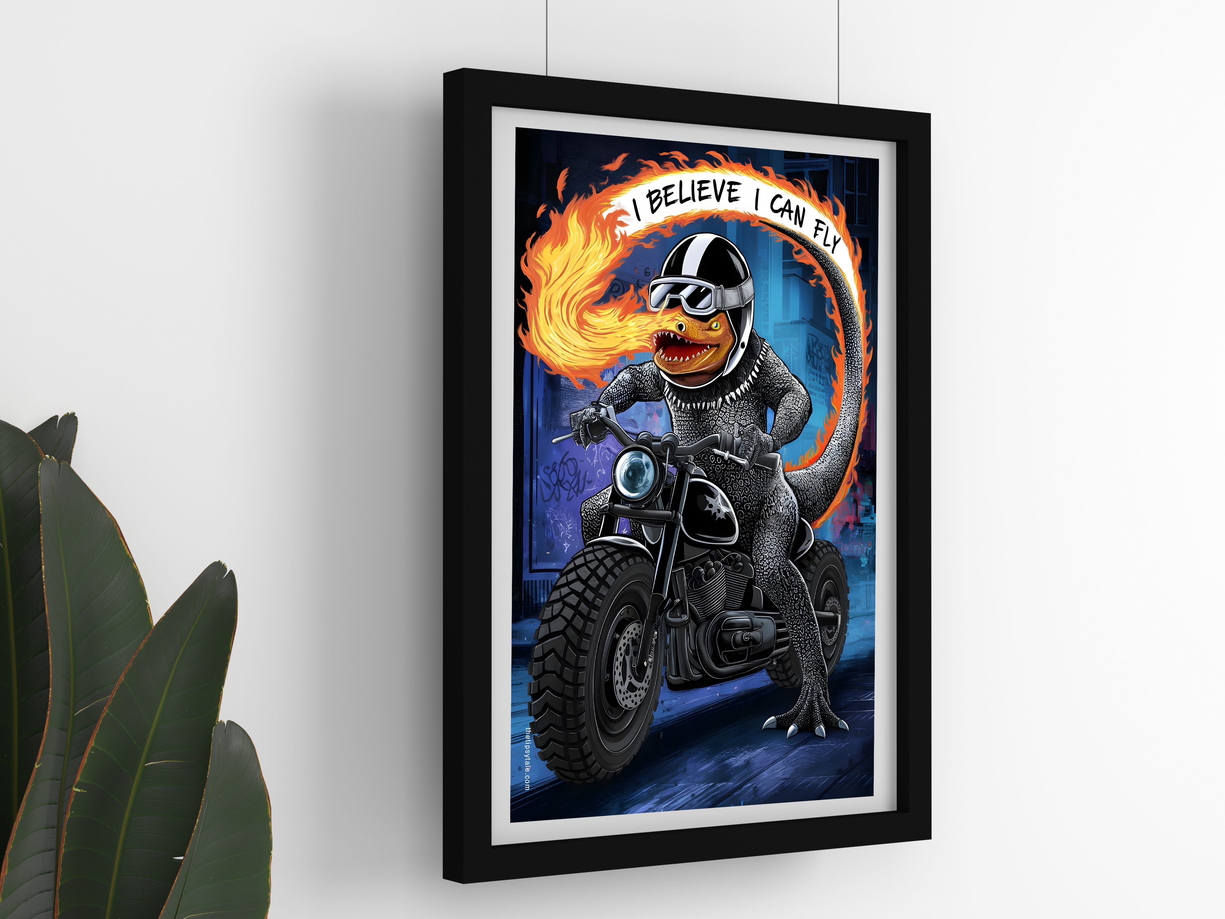 "Roar Away" Poster – Add a Touch of Personality to Your Space