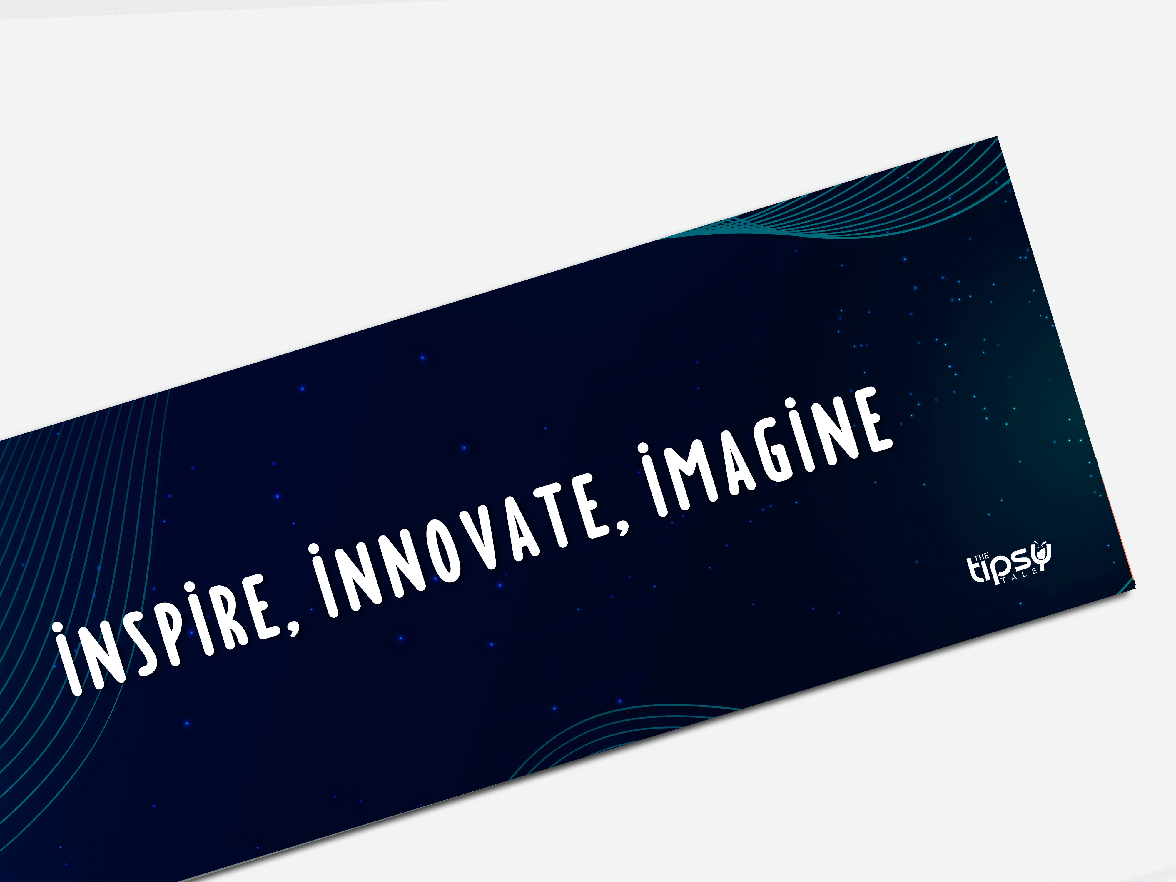 "Innovation starts with you!" Gaming Mousepad – Elevate Your Gaming Experience