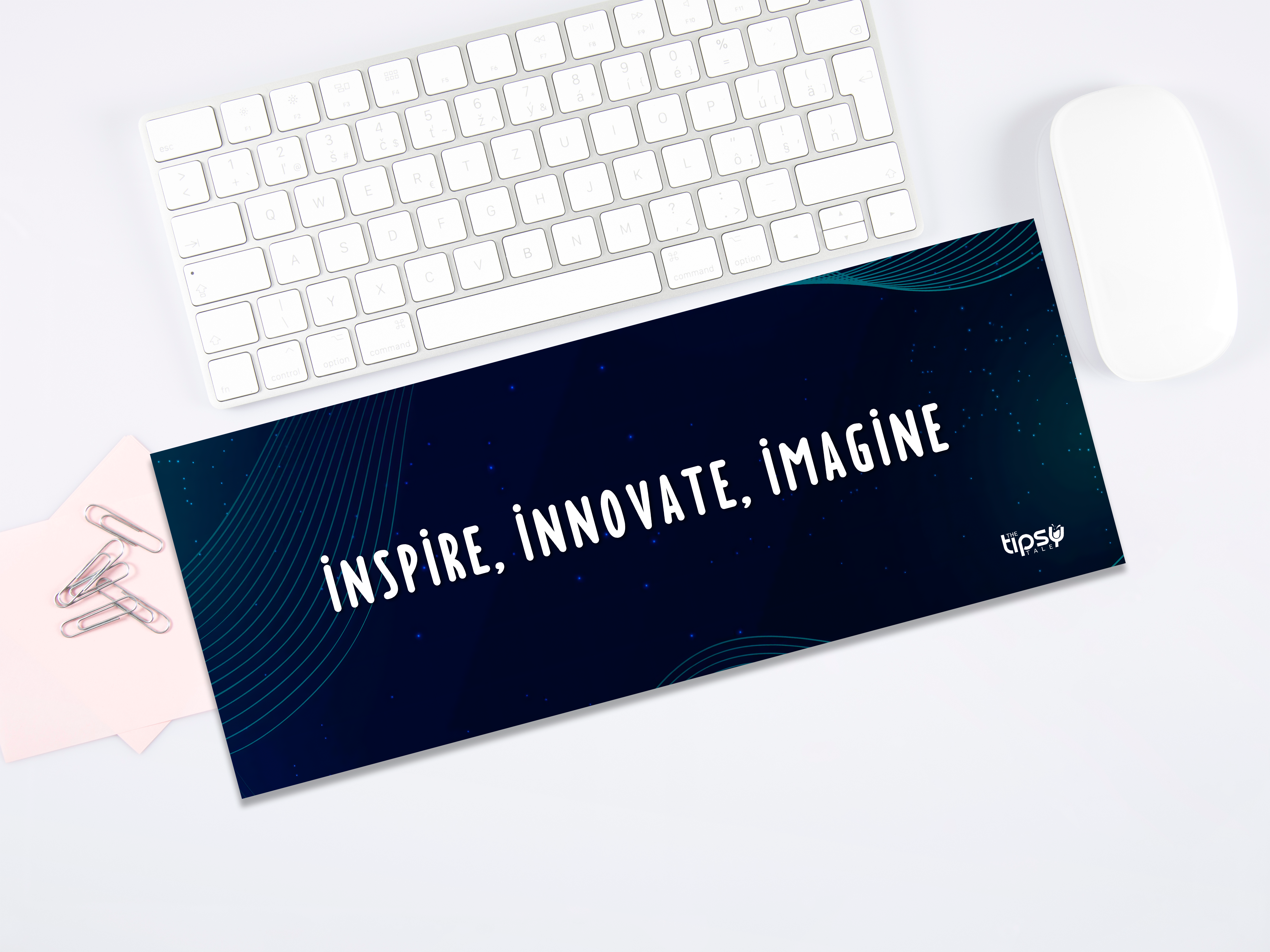 "Innovation starts with you!" Gaming Mousepad – Elevate Your Gaming Experience