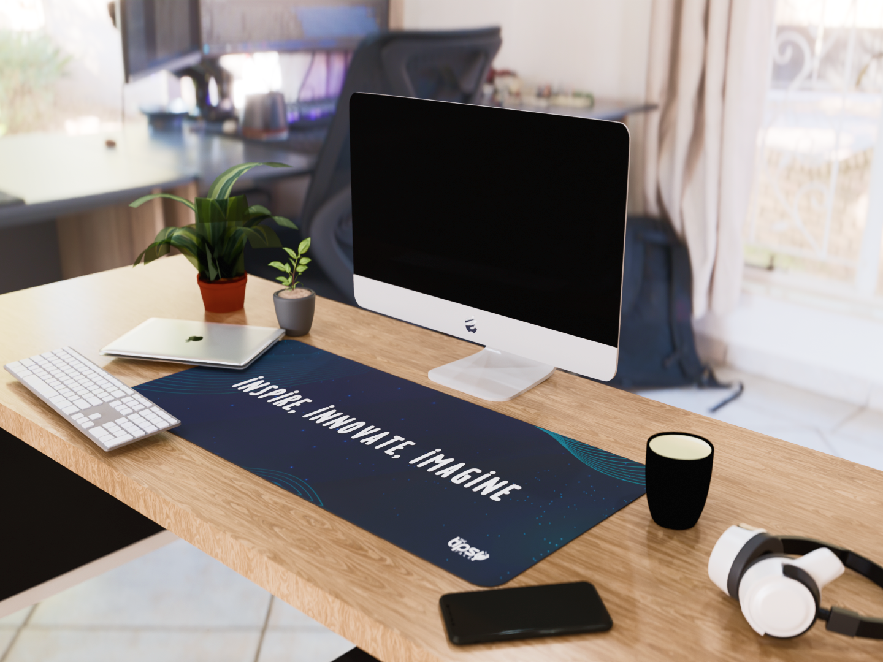 "Innovation starts with you!" Gaming Mousepad – Elevate Your Gaming Experience