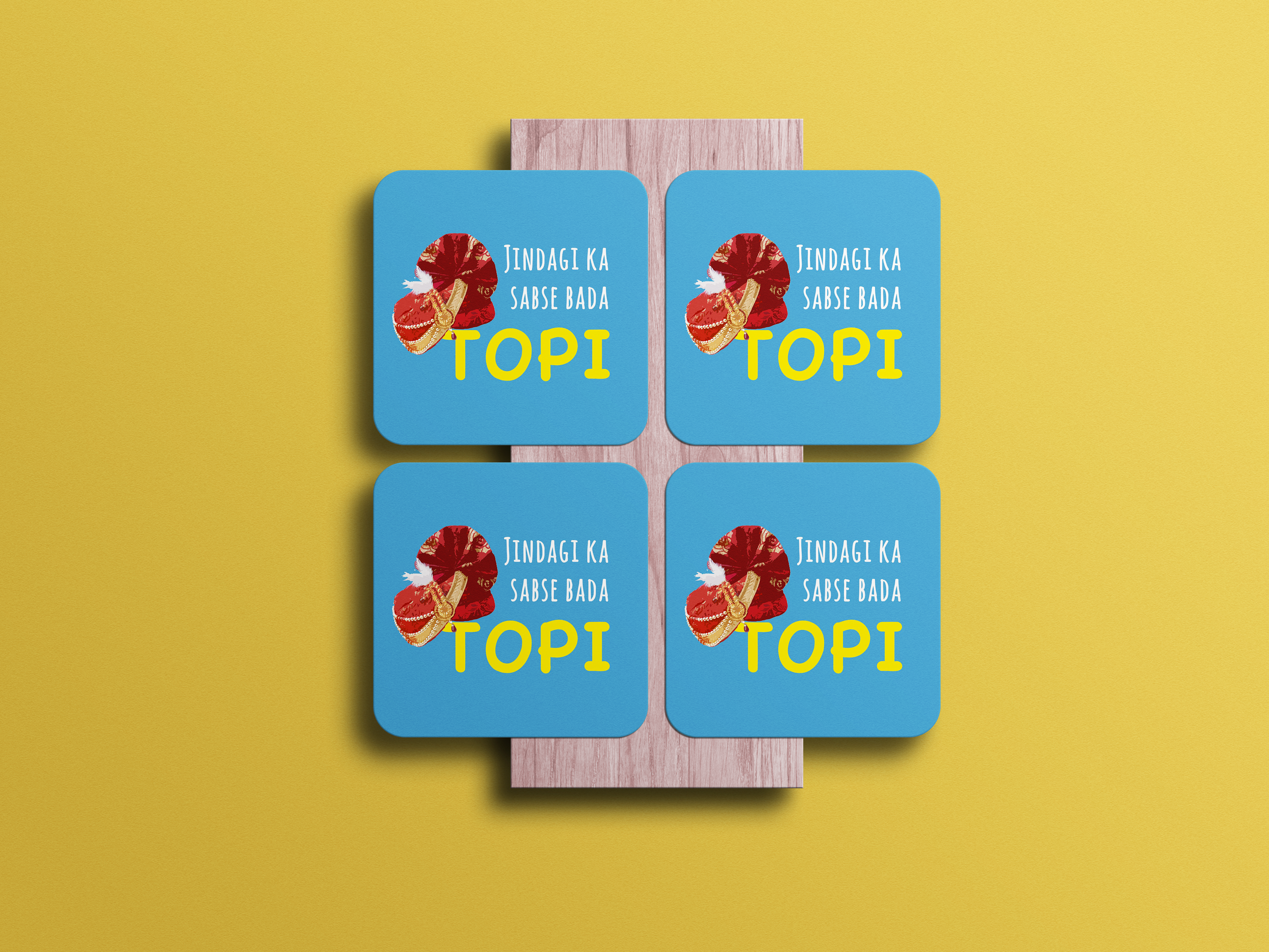 Cheers to Hilarious Moments: Coaster Set
