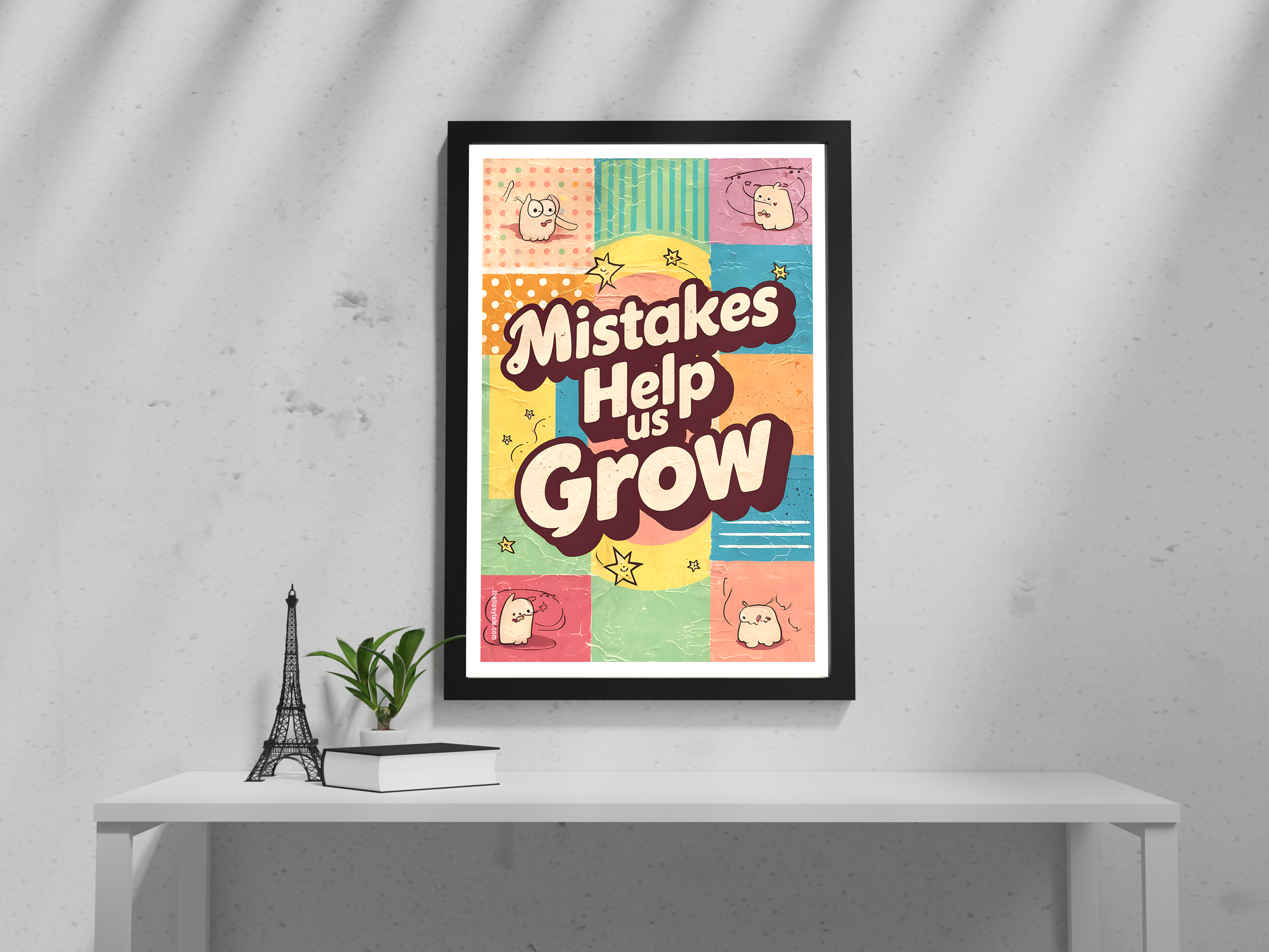 "Growth Mindset" Poster – Add a Touch of Personality to Your Space