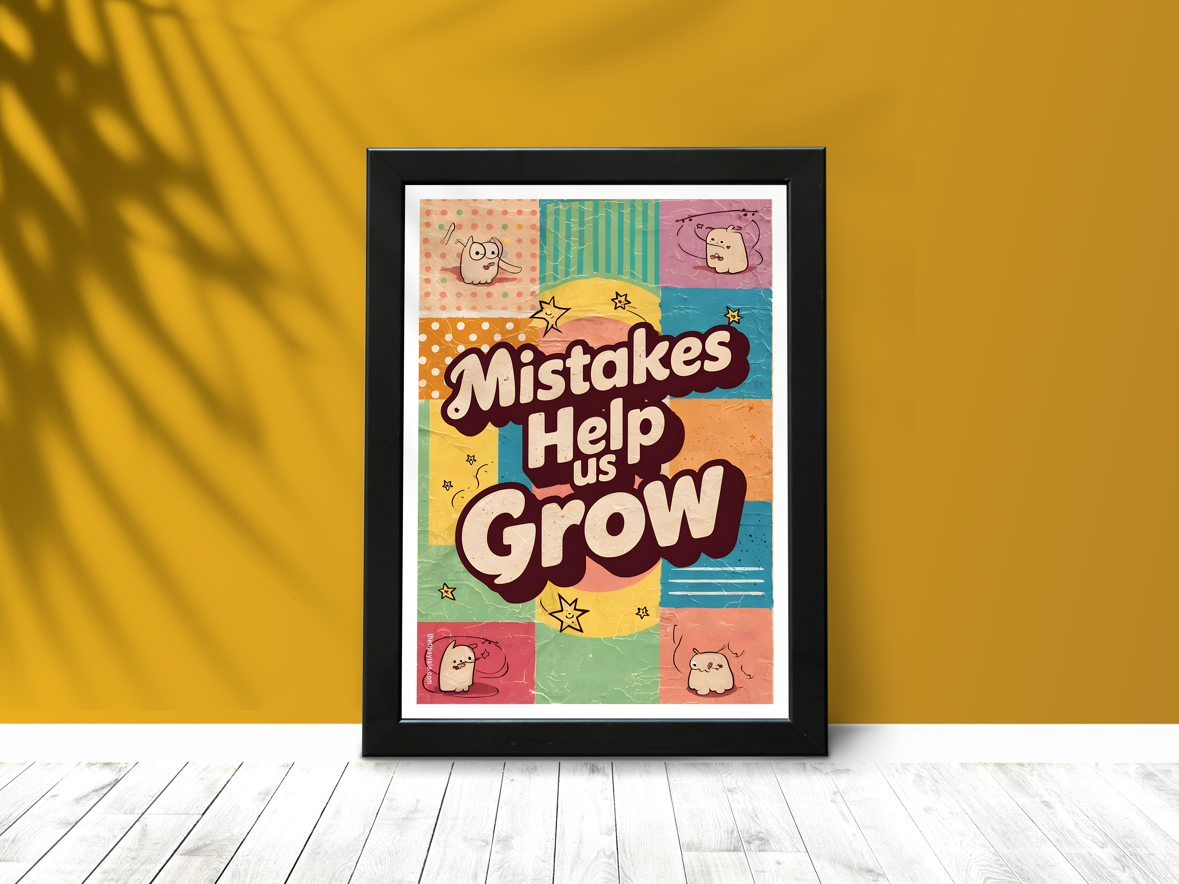 "Growth Mindset" Poster – Add a Touch of Personality to Your Space