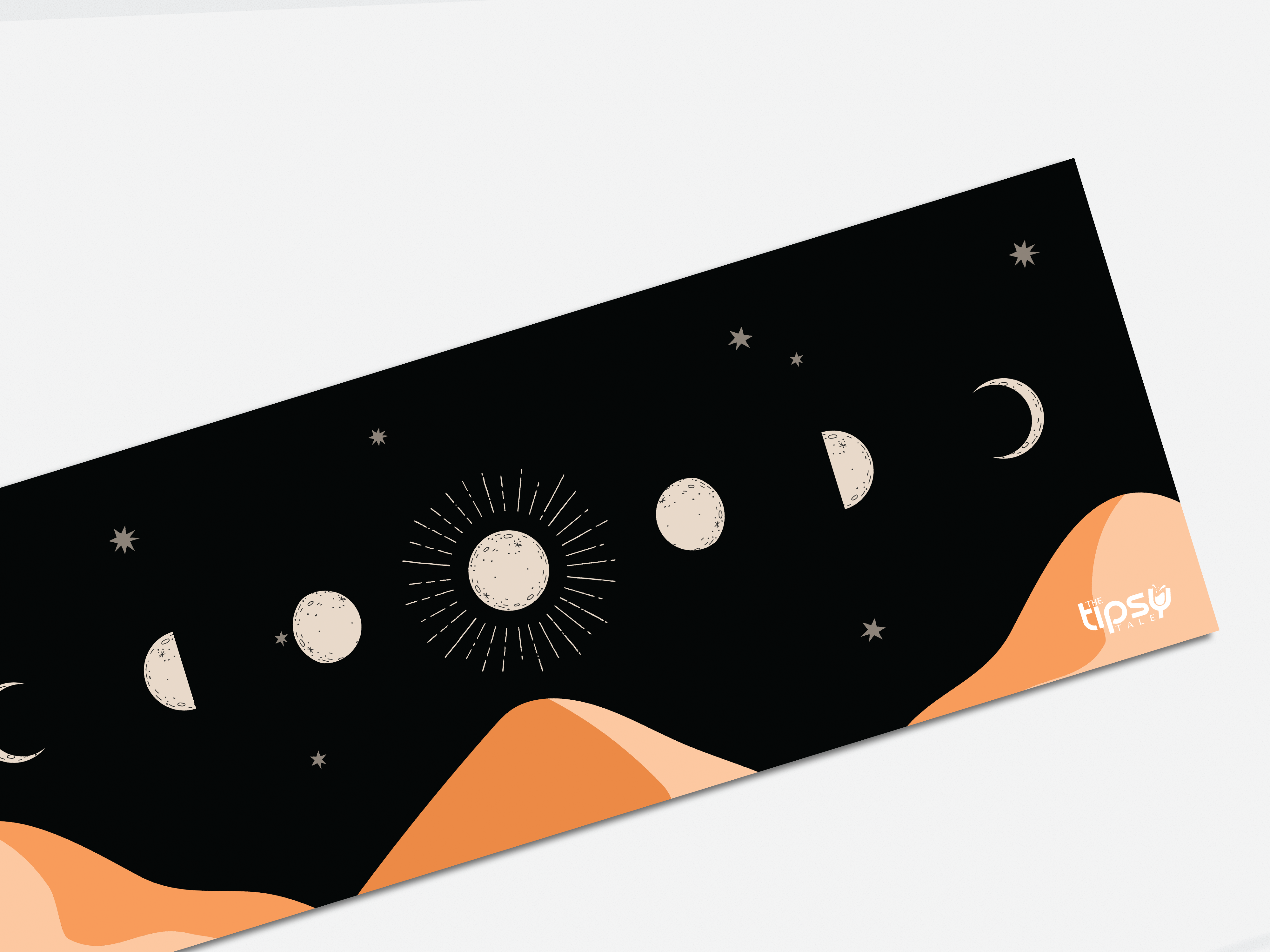 "Moon Phases" Gaming Mousepad – Elevate Your Gaming Experience