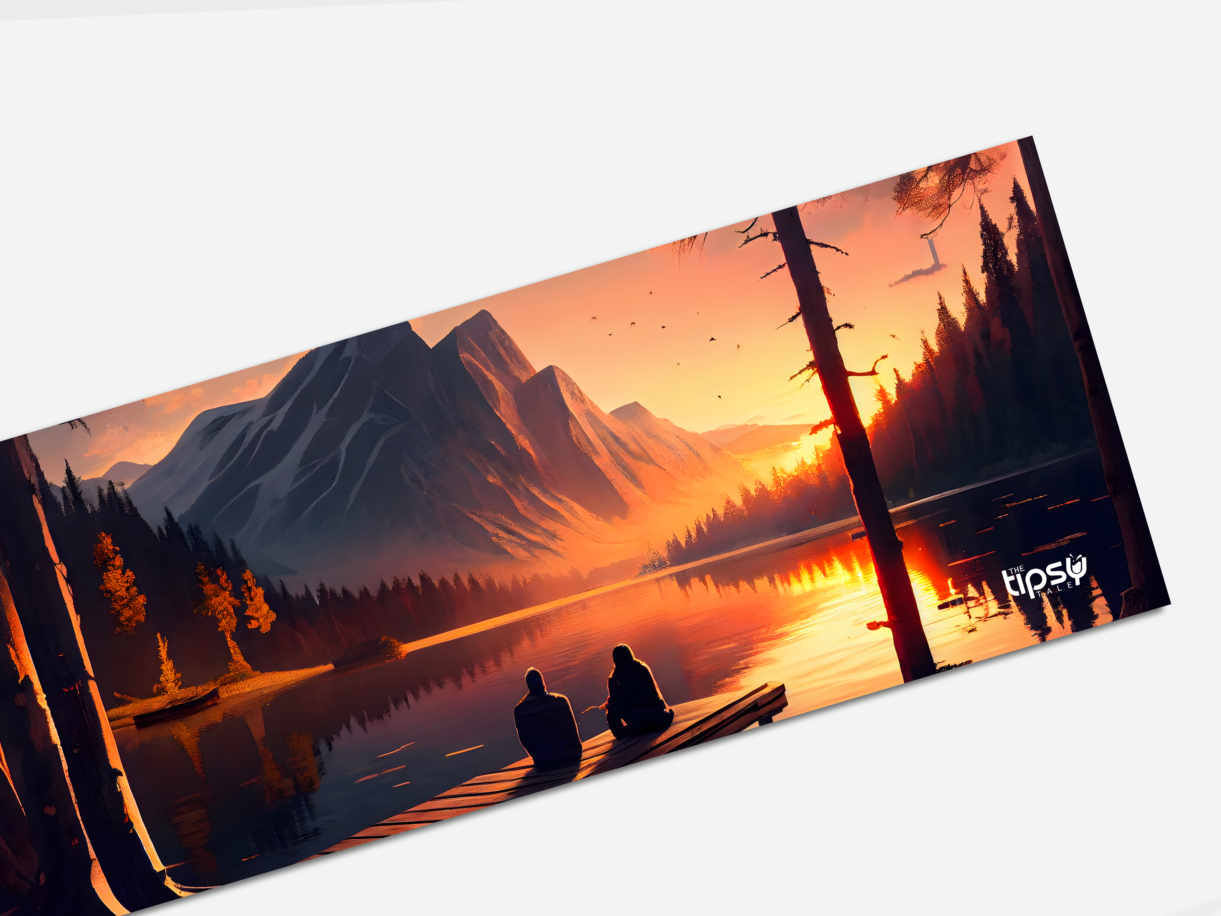 "Forest Therapy" Gaming Mousepad – Elevate Your Gaming Experience