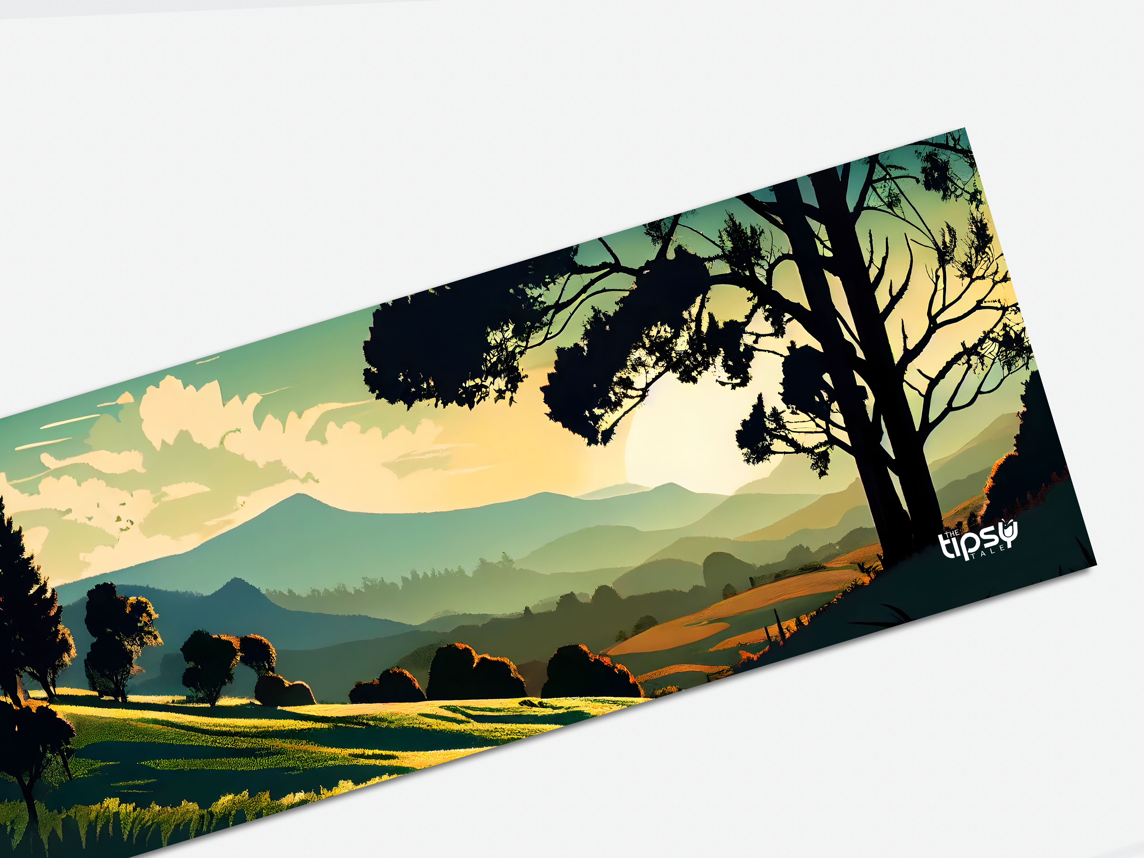 "Breathe in Nature" Gaming Mousepad – Elevate Your Gaming Experience