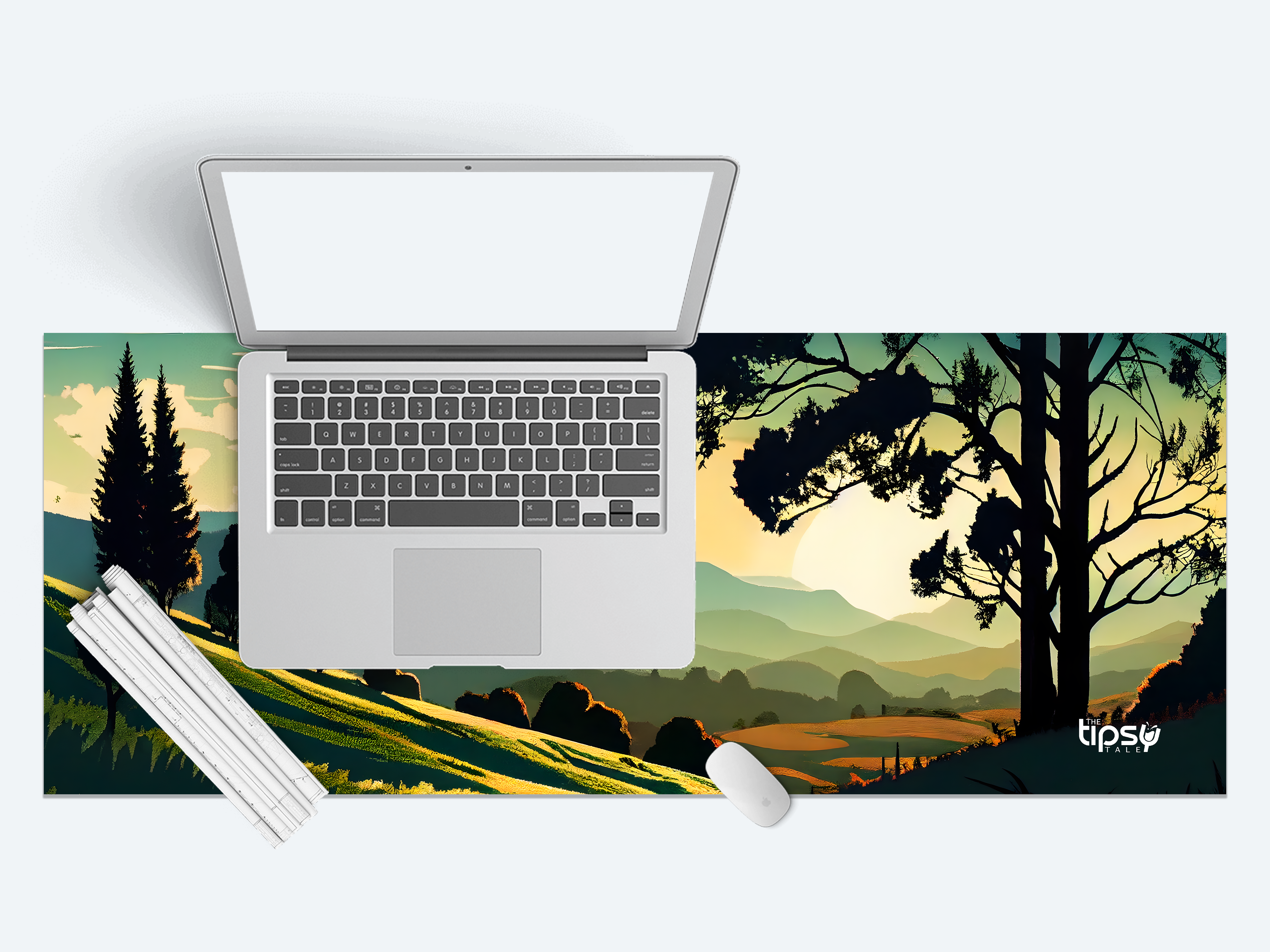 "Breathe in Nature" Gaming Mousepad – Elevate Your Gaming Experience