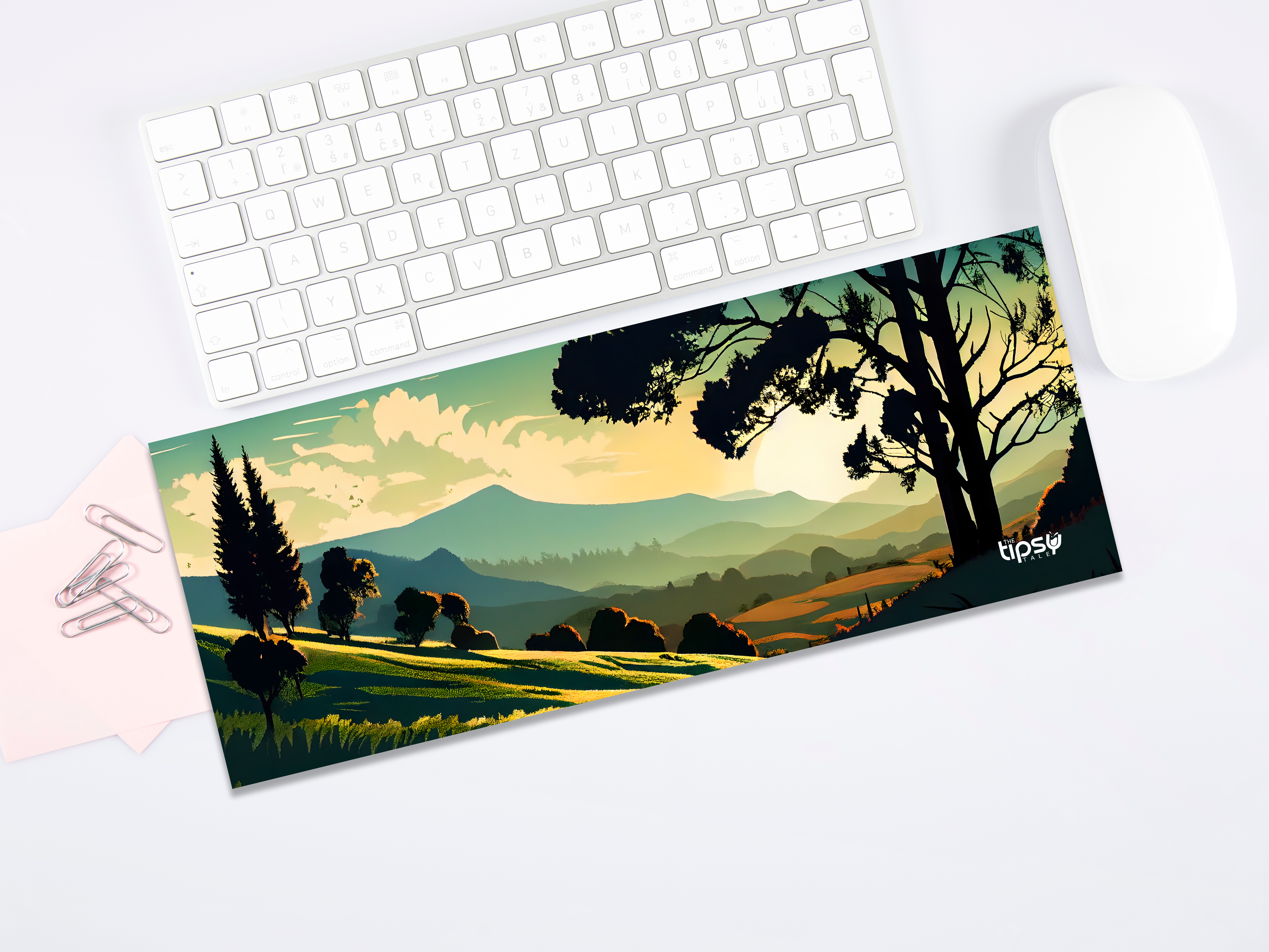 "Breathe in Nature" Gaming Mousepad – Elevate Your Gaming Experience