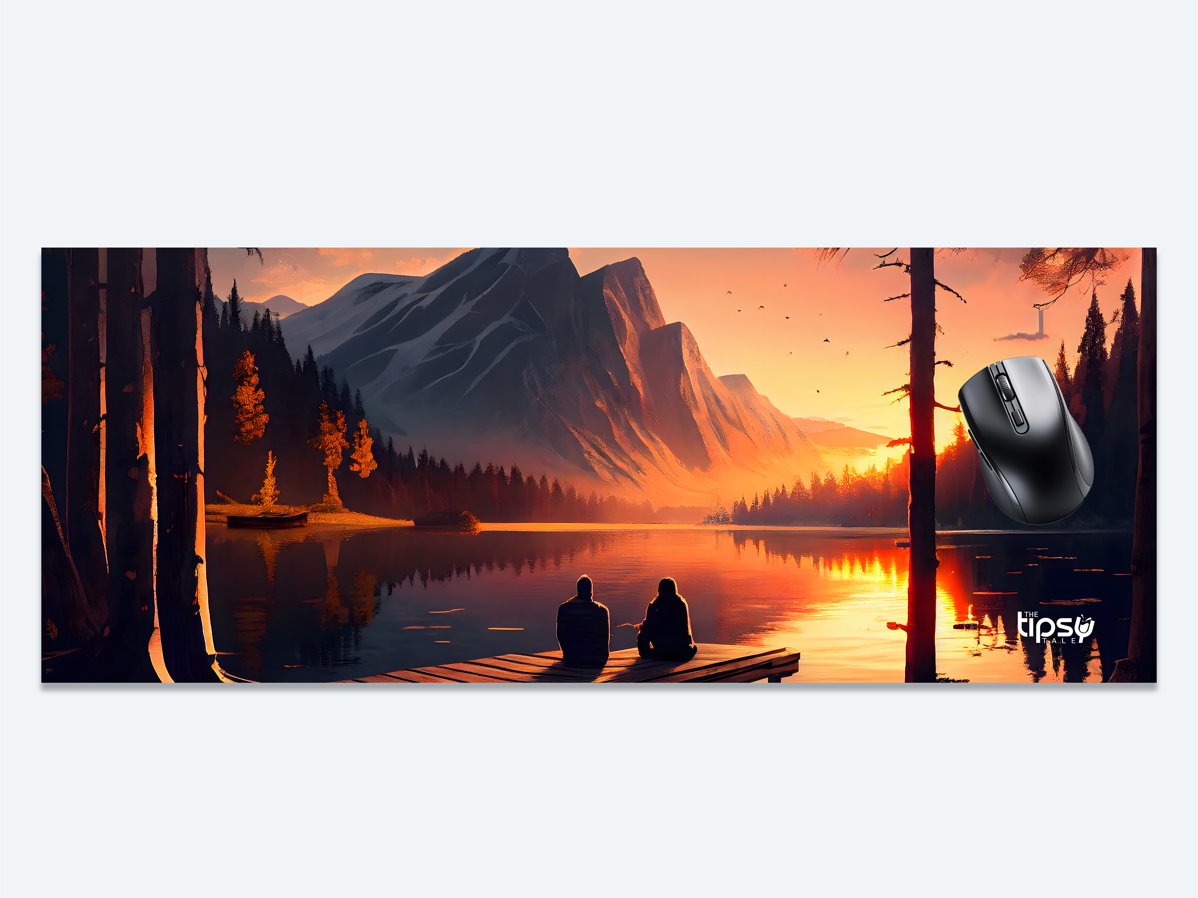 "Forest Therapy" Gaming Mousepad – Elevate Your Gaming Experience