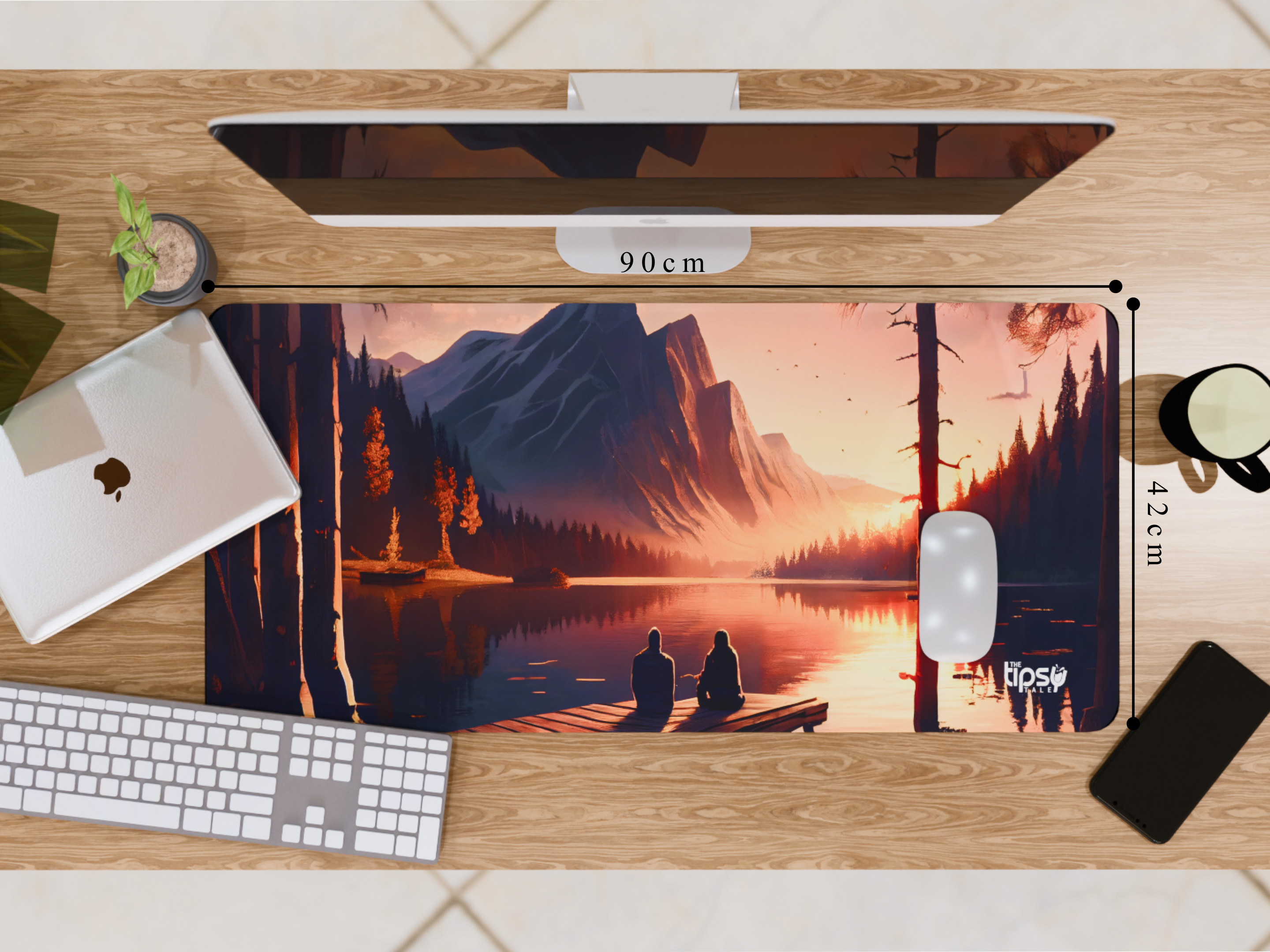 "Forest Therapy" Gaming Mousepad – Elevate Your Gaming Experience