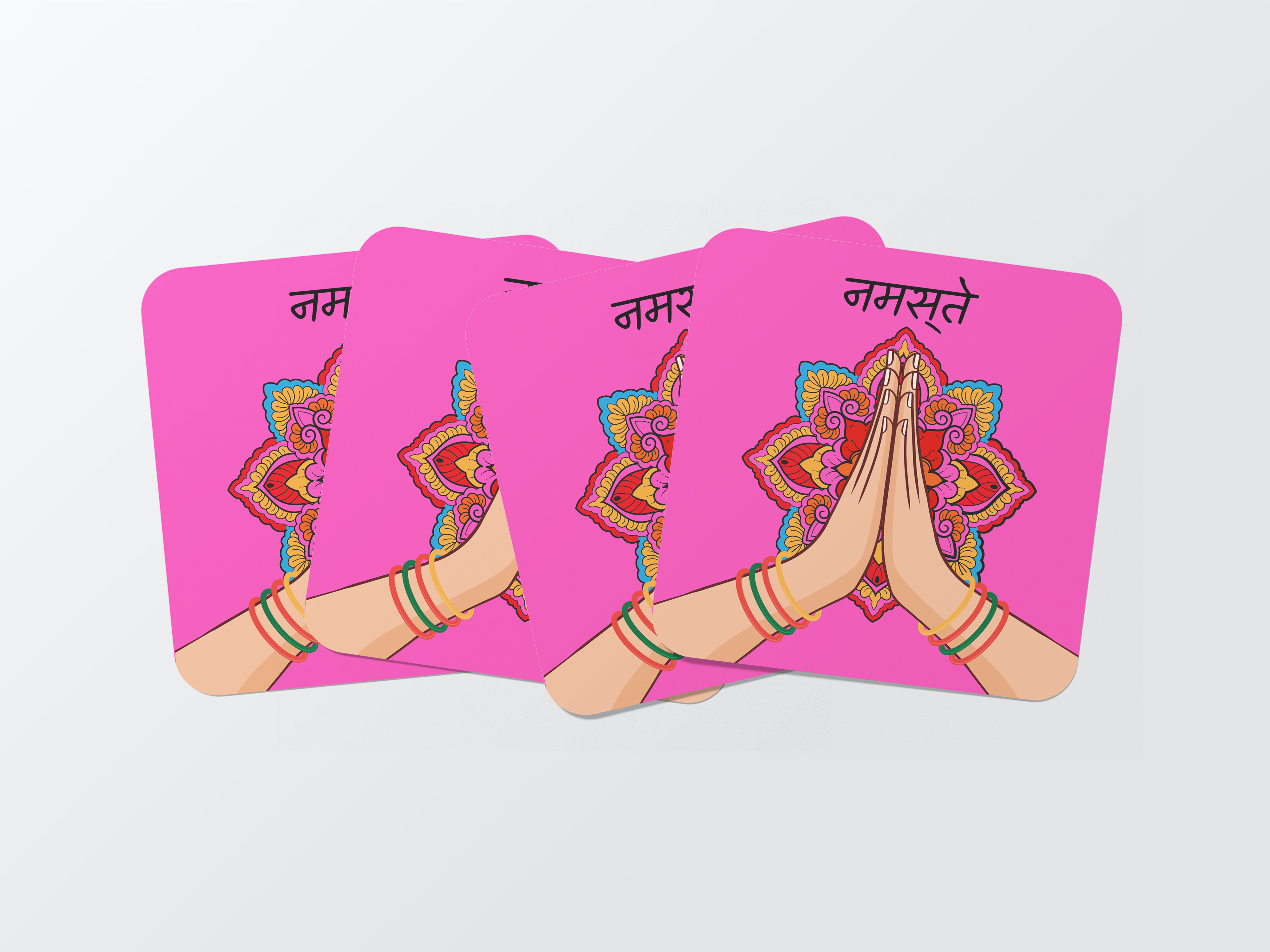 Welcome Guests with Traditional Warmth:Rajasthani Coaster Set