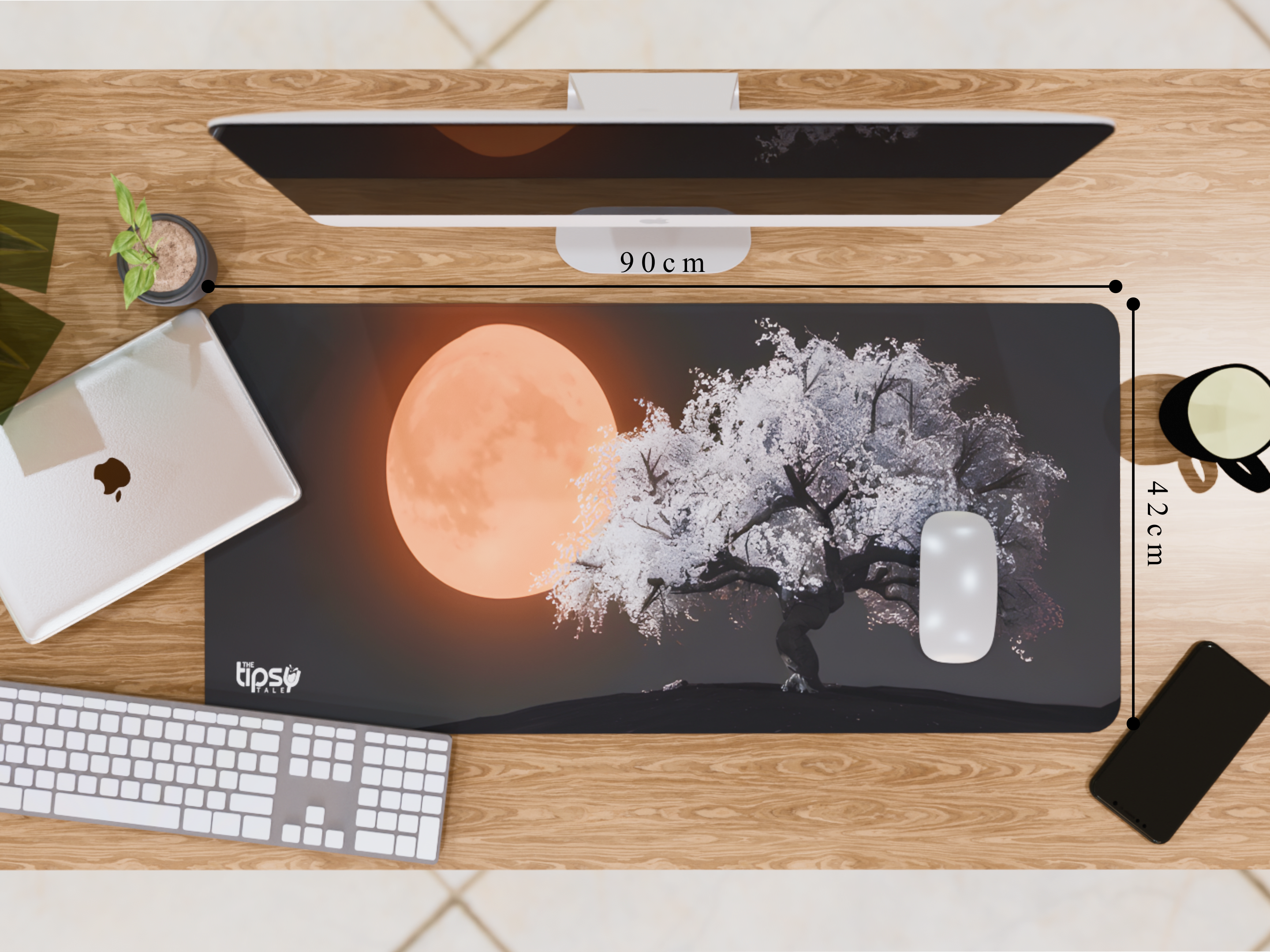 "Harvest Moon" Gaming Mousepad – Elevate Your Gaming Experience