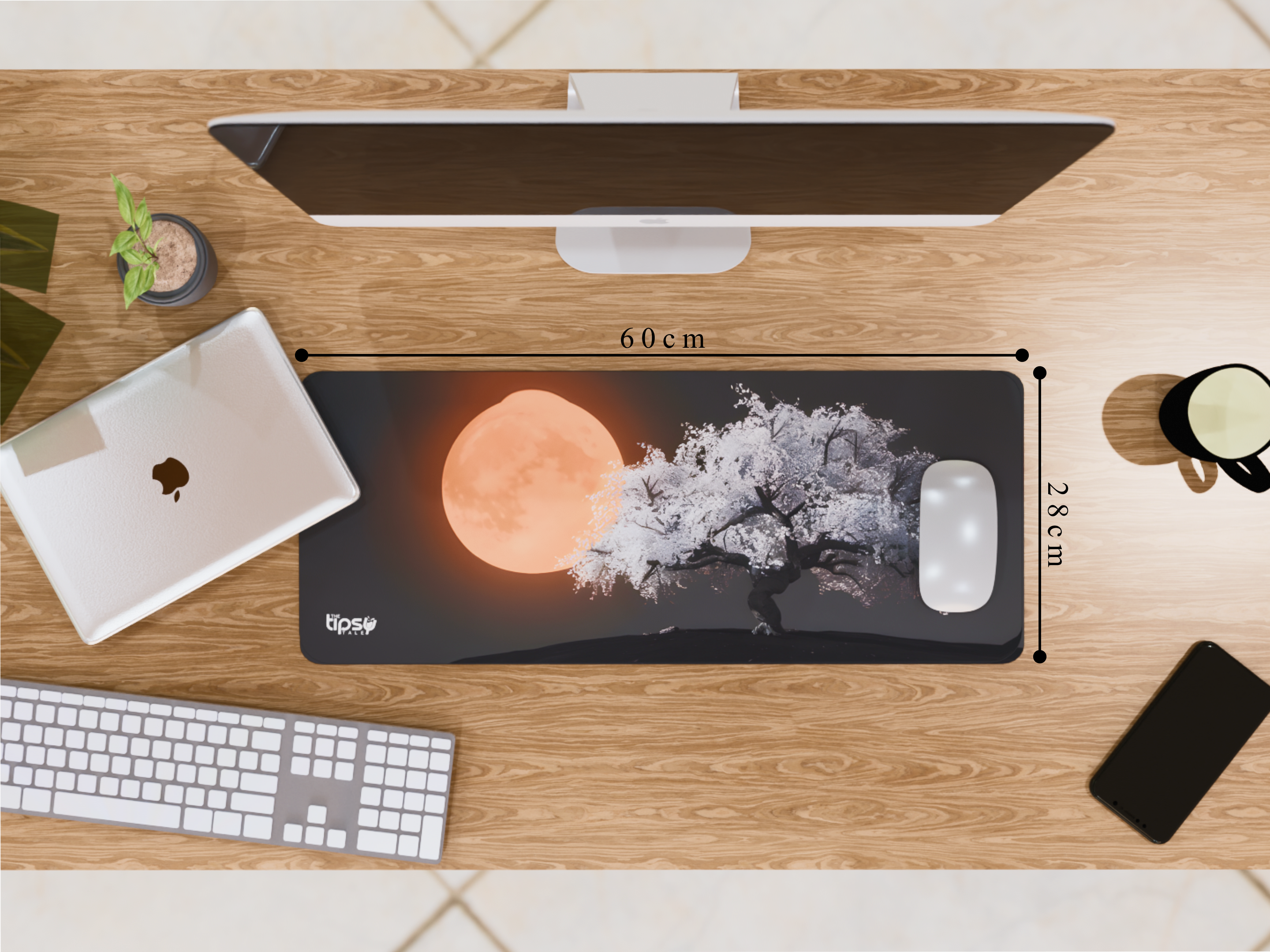 "Harvest Moon" Gaming Mousepad – Elevate Your Gaming Experience