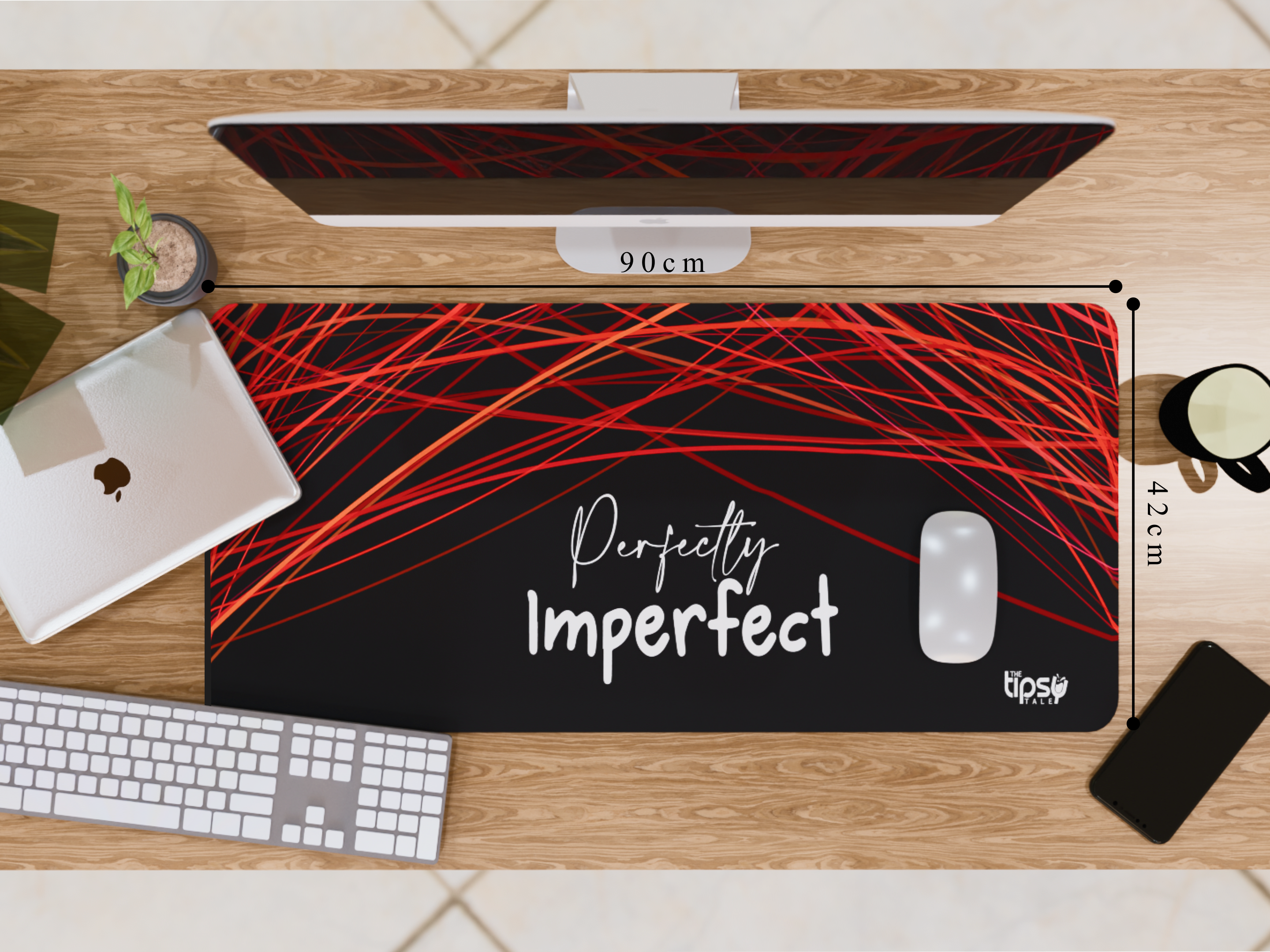 "Perfectly Imperfect" Gaming Mousepad – Elevate Your Gaming Experience