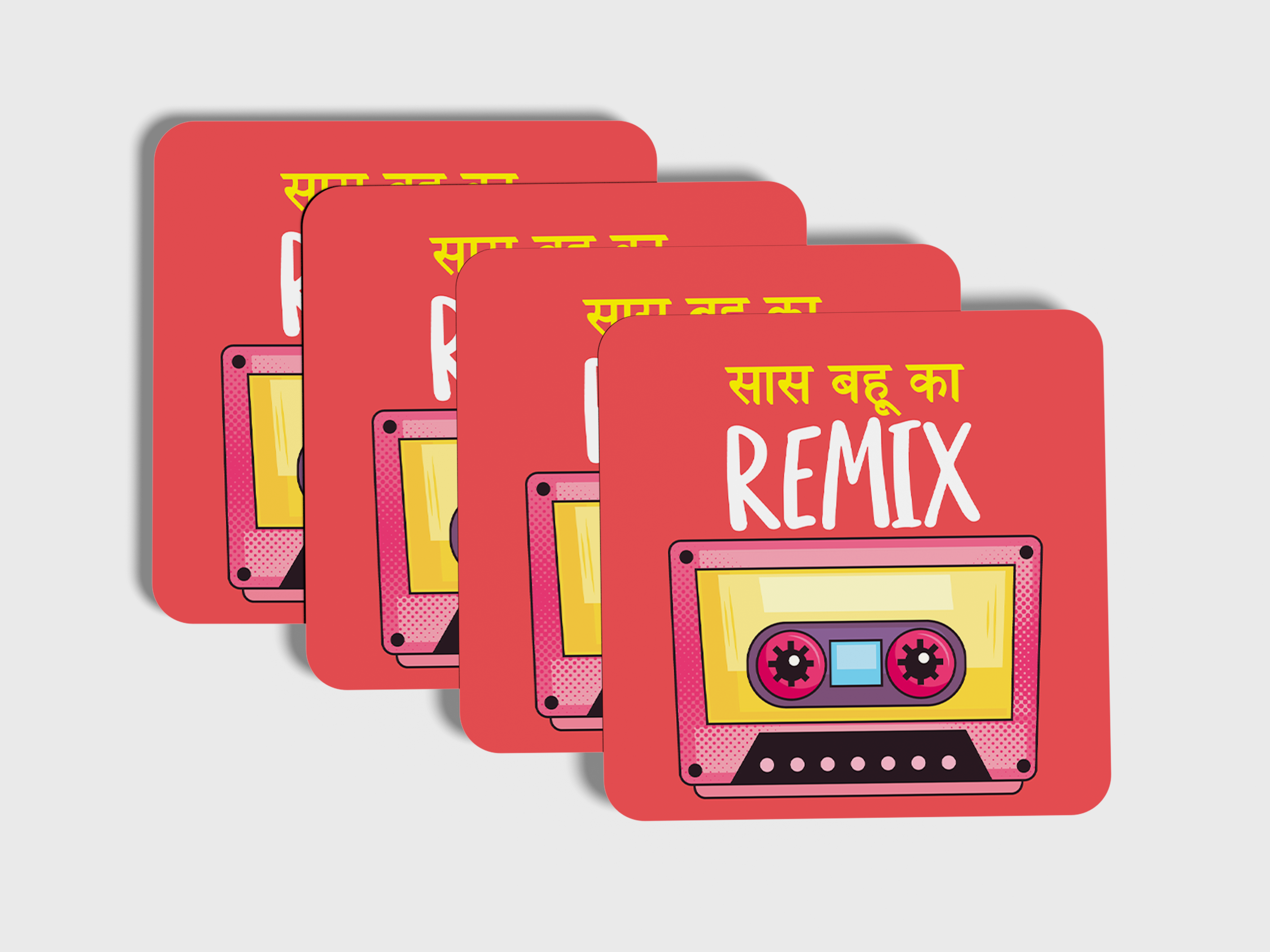 Saas & Bahu Harmony Coaster Set