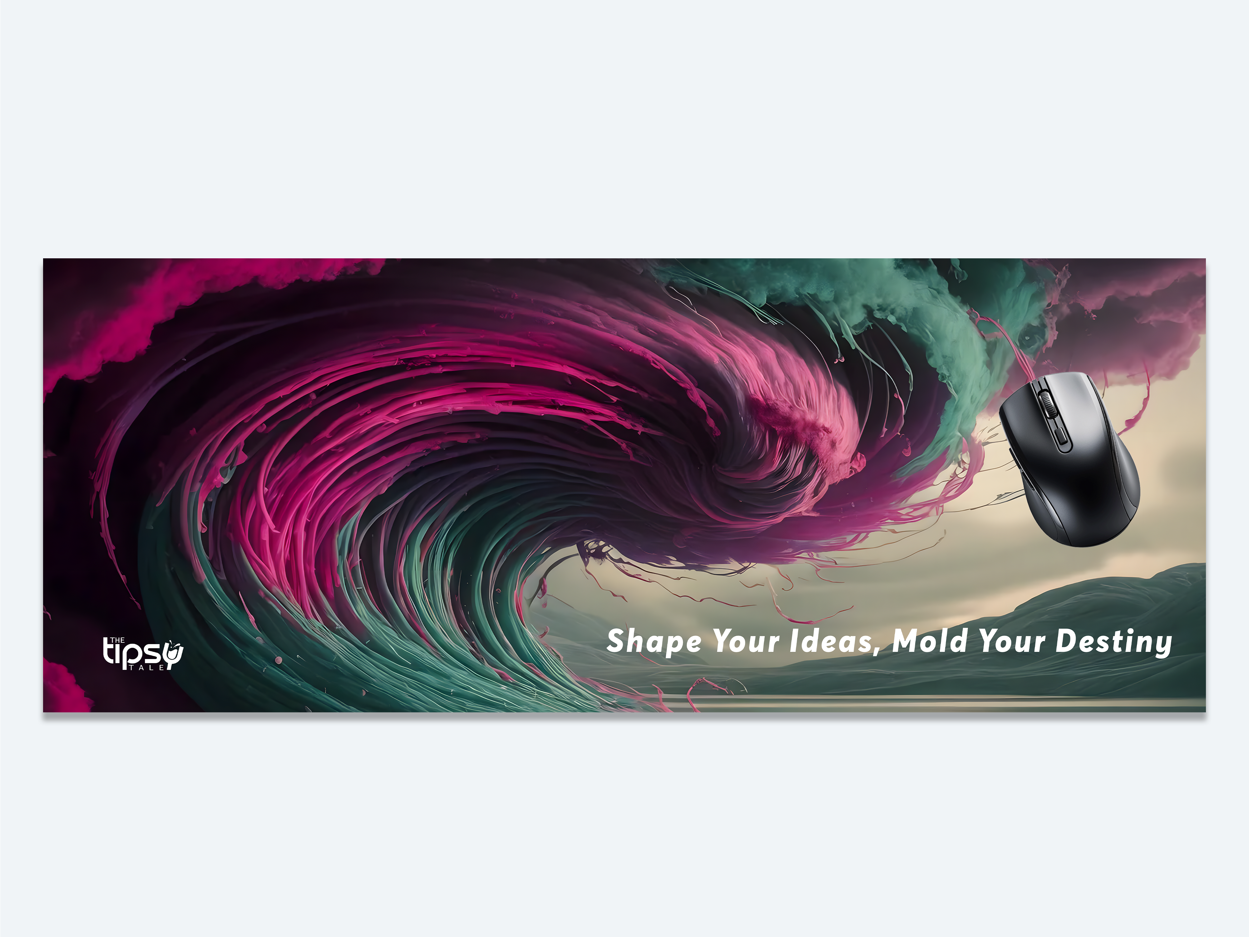 "Unleash your vision" Gaming Mousepad – Elevate Your Gaming Experience