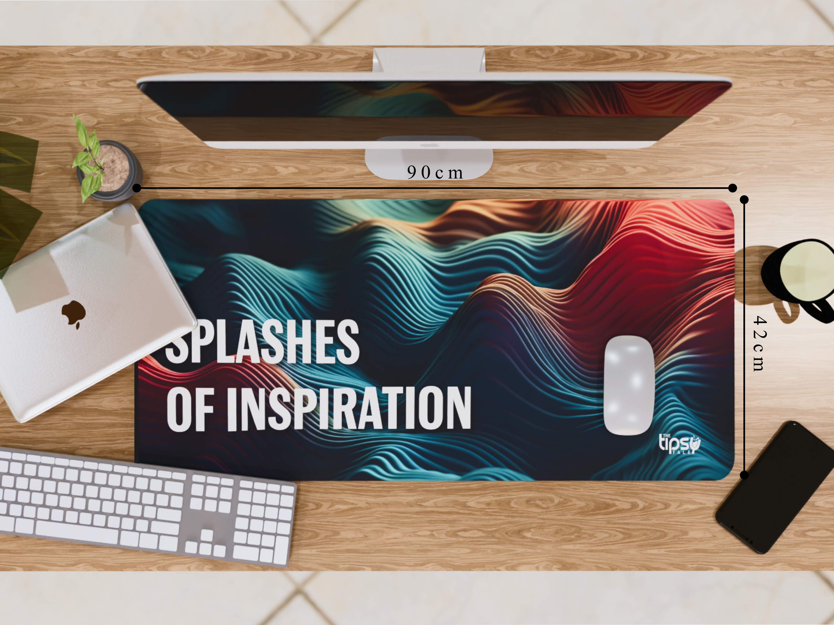 "Ideas Uncorked" Gaming Mousepad – Elevate Your Gaming Experience