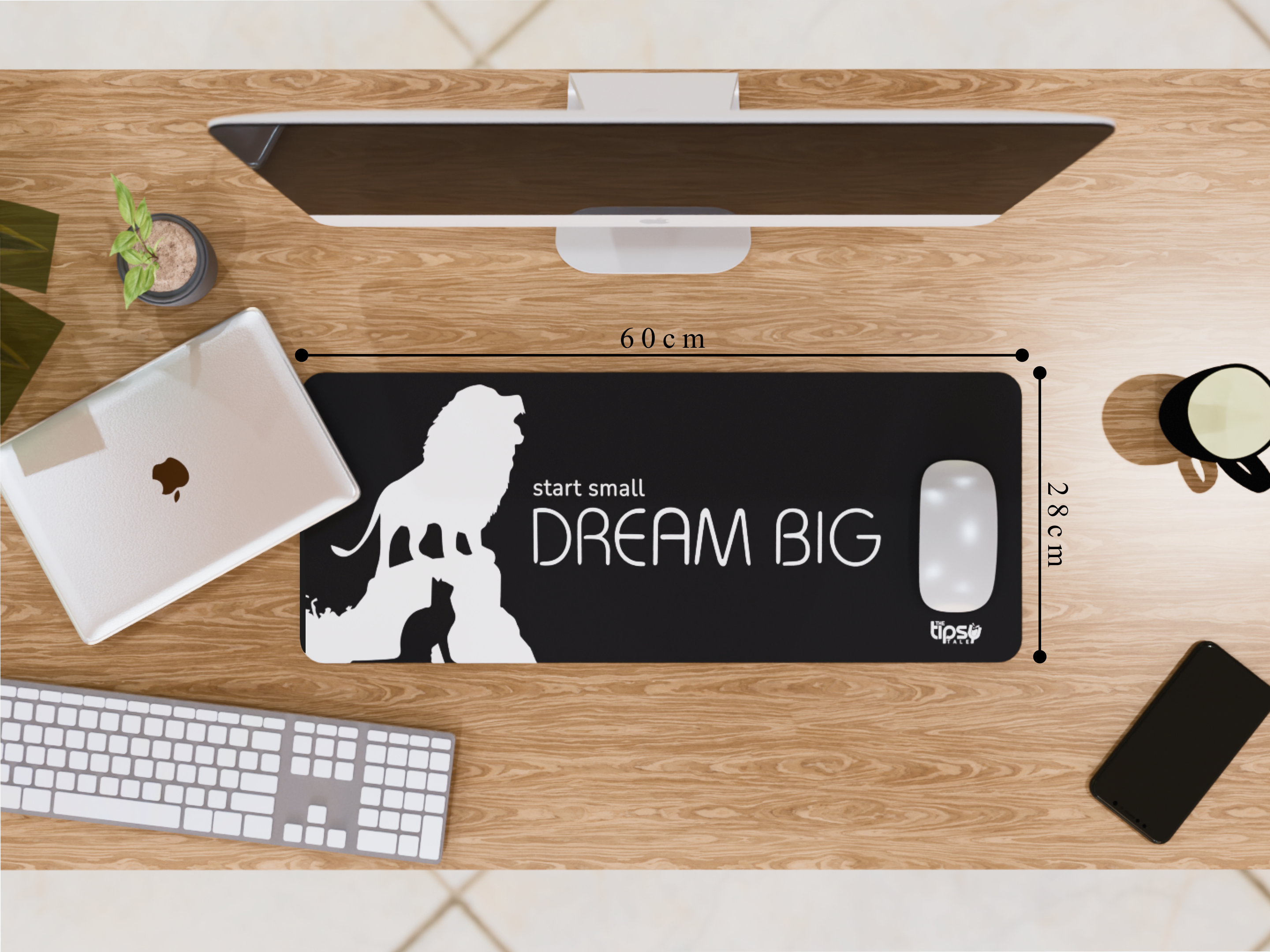 "Dream Big" Gaming Mousepad – Elevate Your Gaming Experience