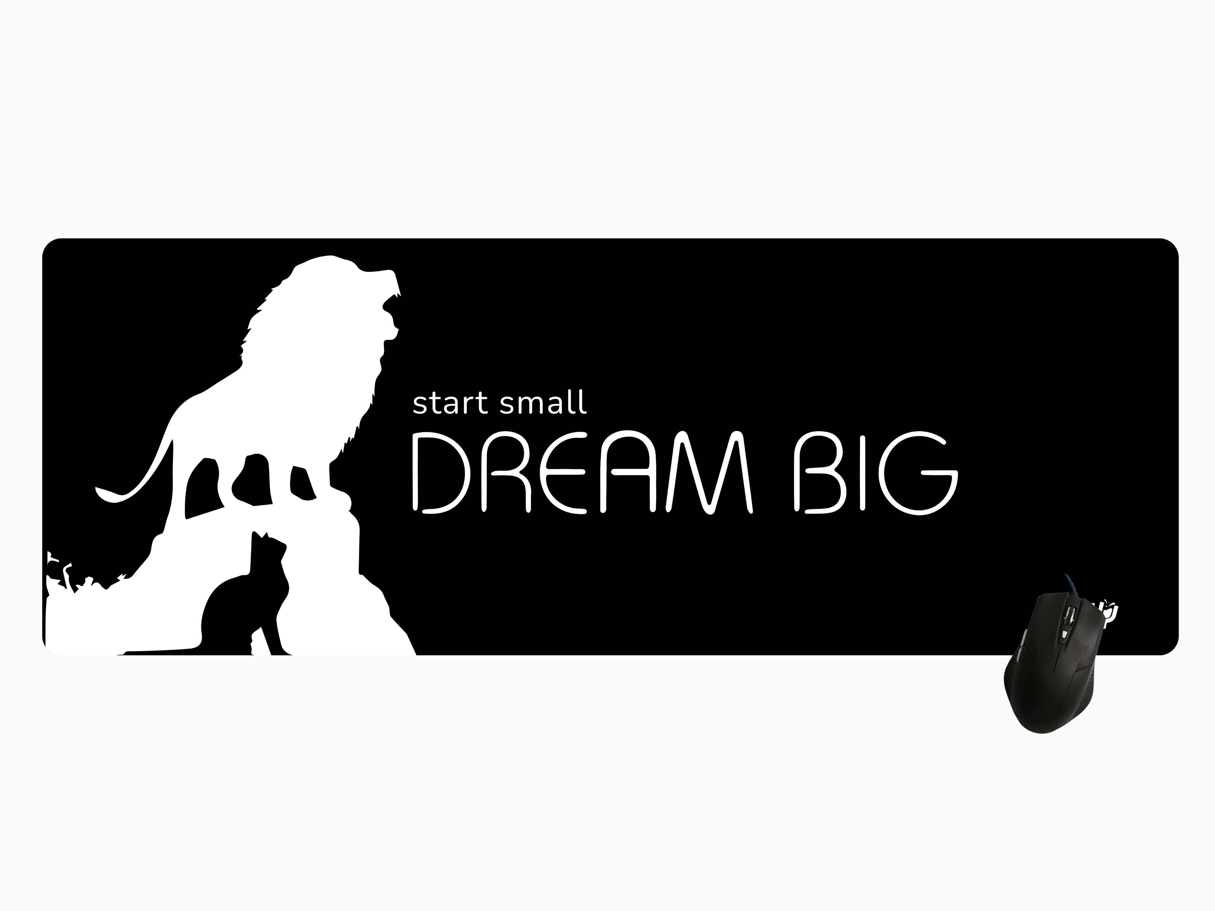 "Dream Big" Gaming Mousepad – Elevate Your Gaming Experience