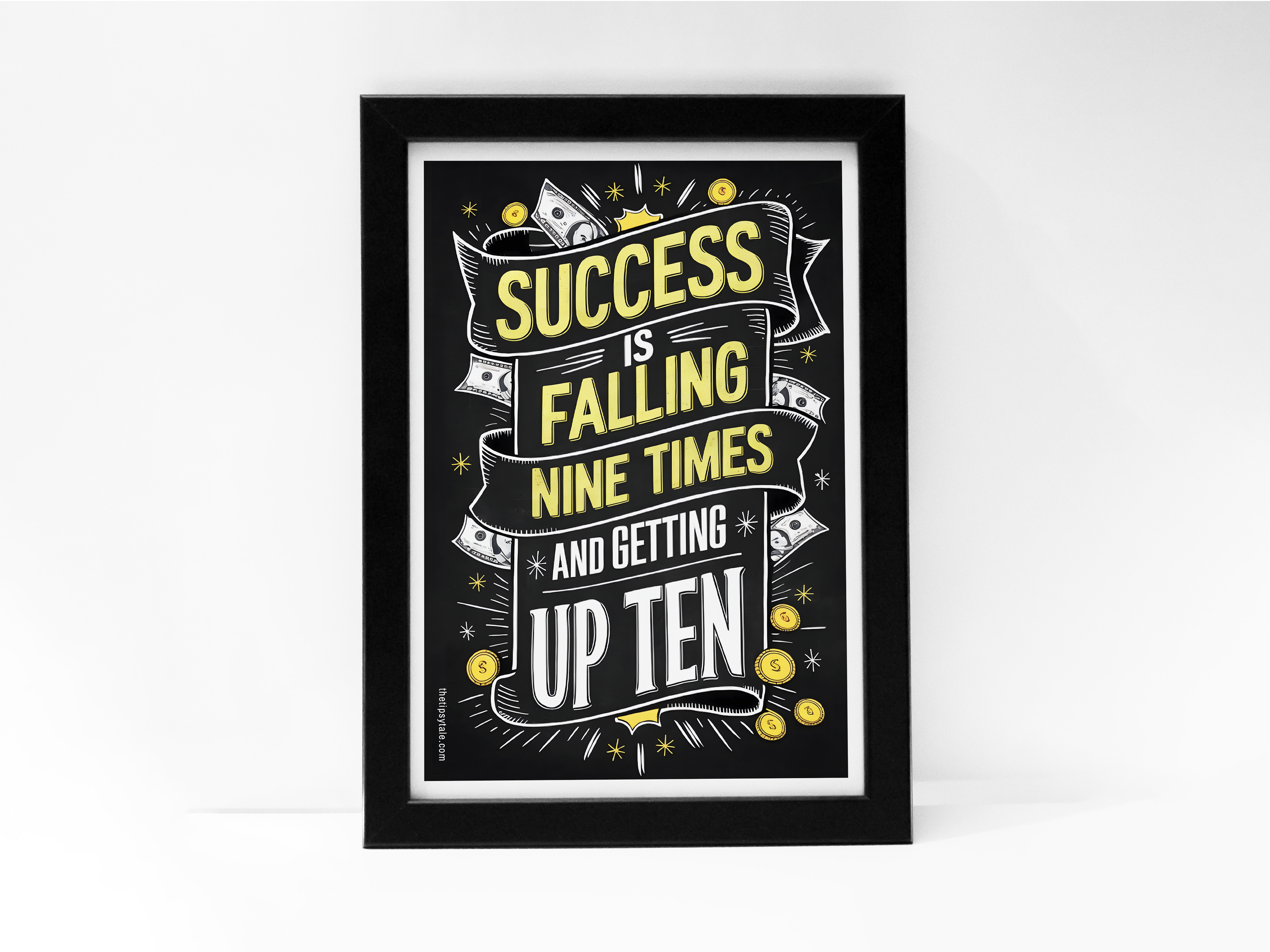 "The Success Code" Poster – Add a Touch of Personality to Your Space