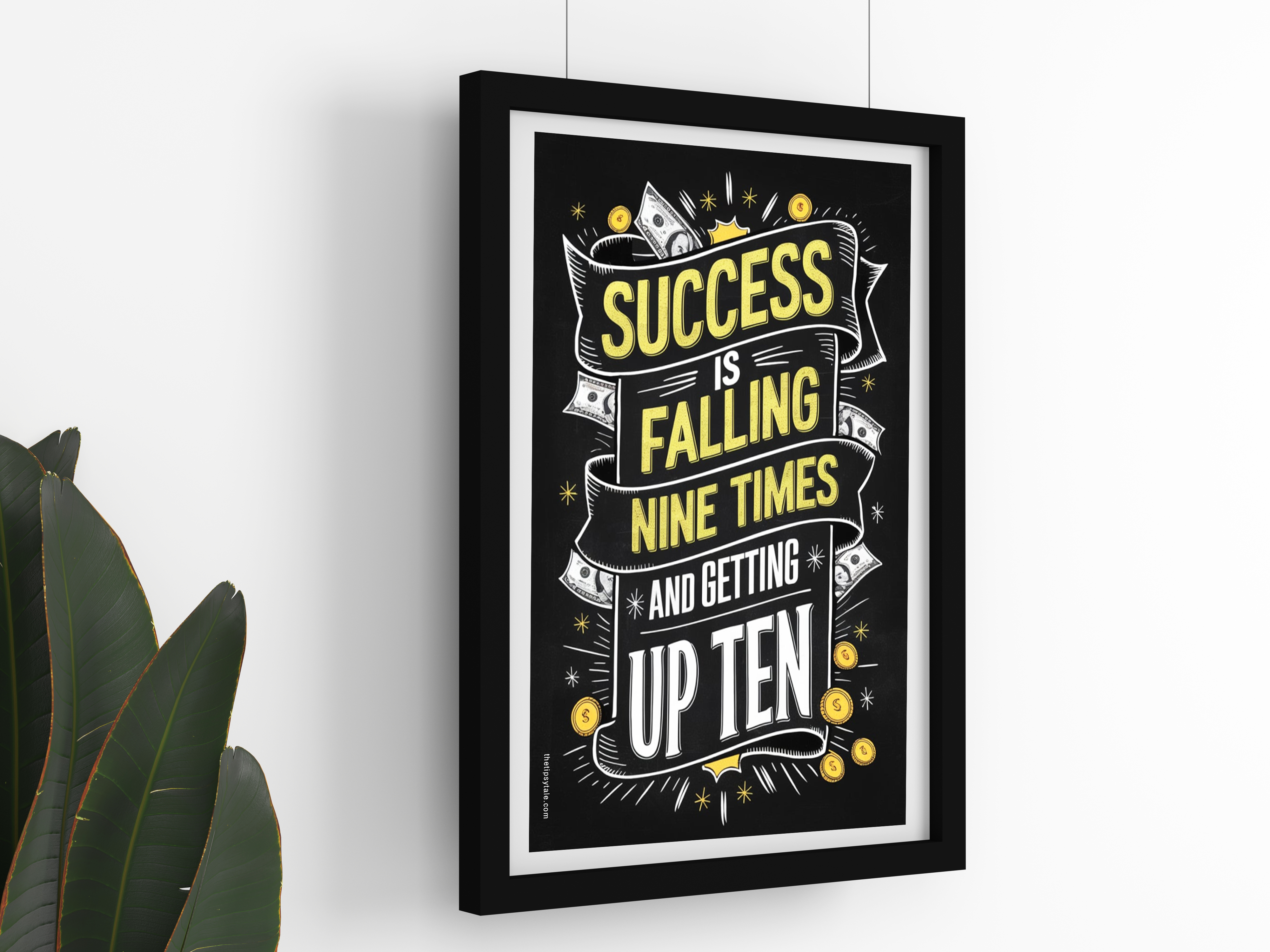 "The Success Code" Poster – Add a Touch of Personality to Your Space