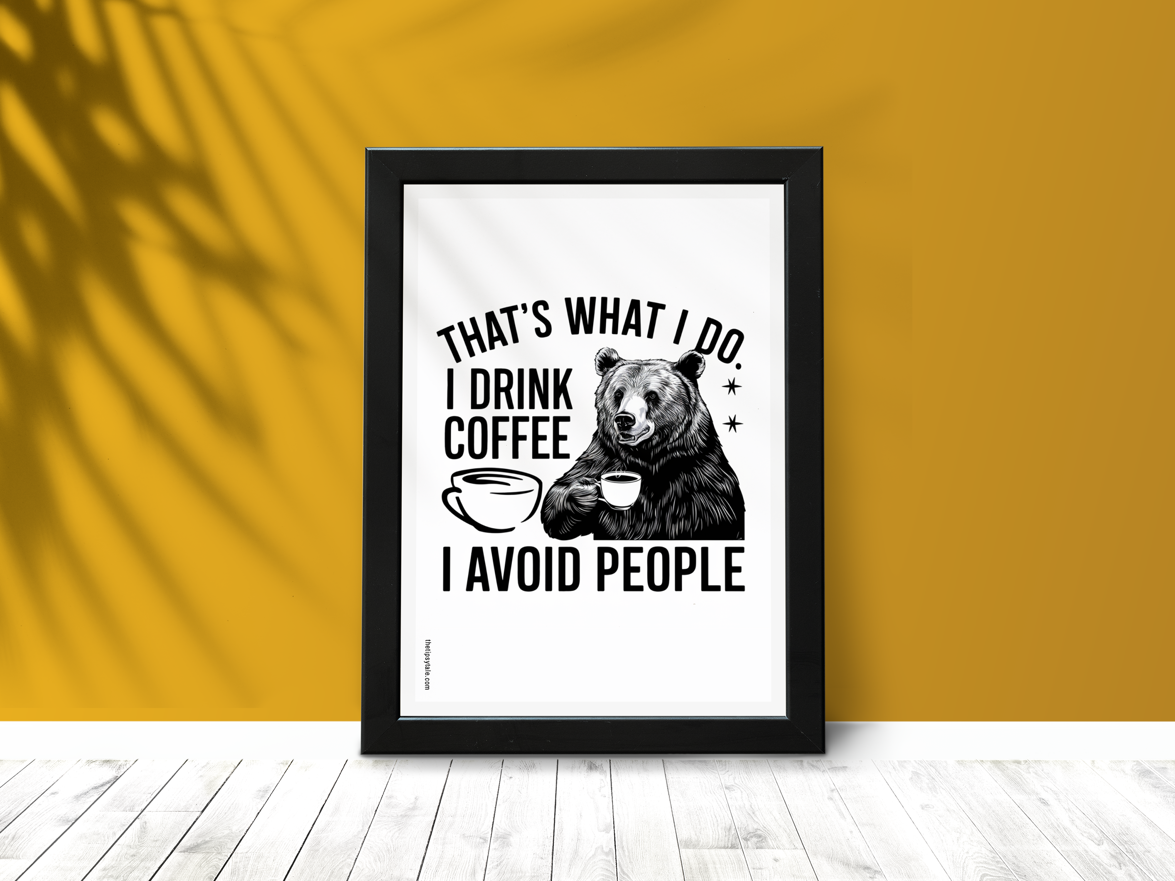 "Drink To Escape" Poster – Add a Touch of Personality to Your Space