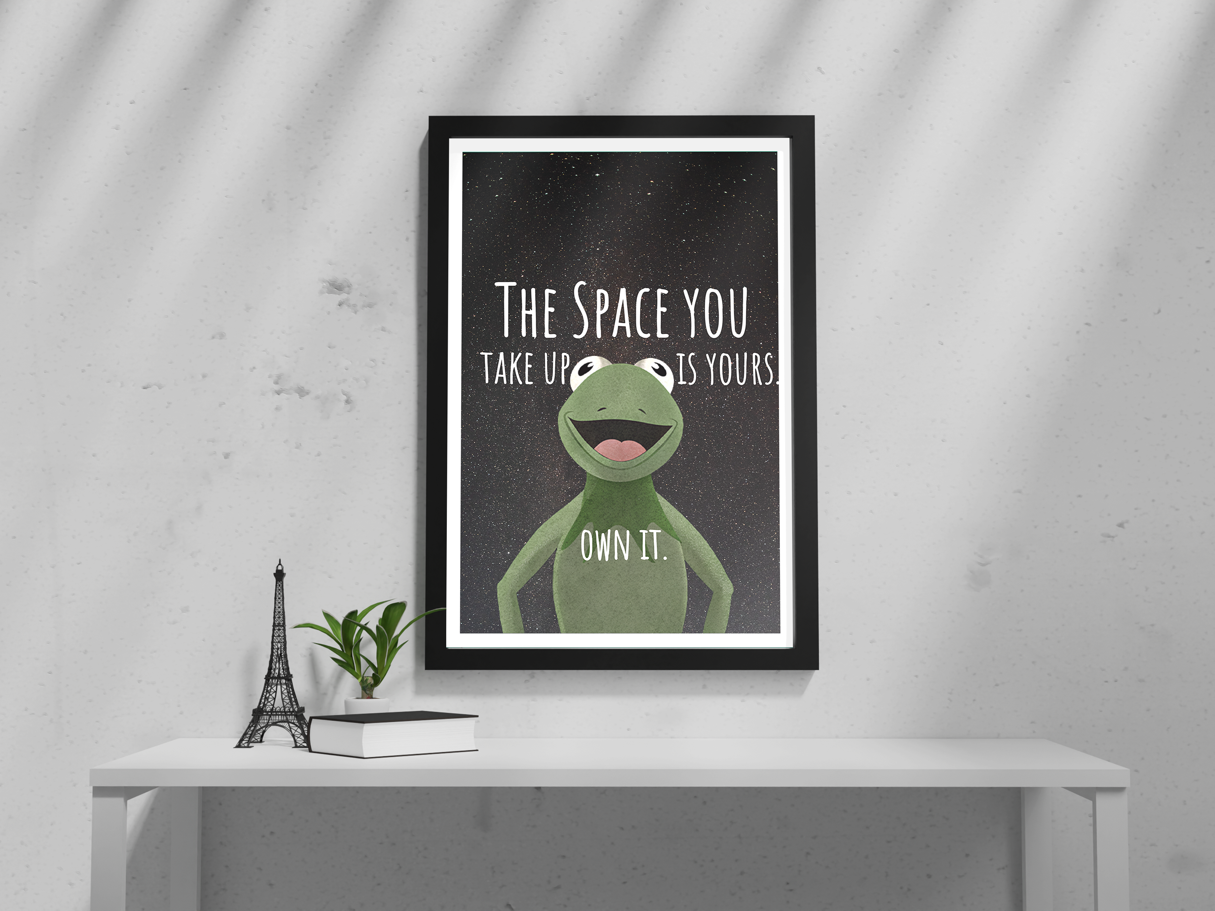 "Frog Up" your presence in the Office: Poster