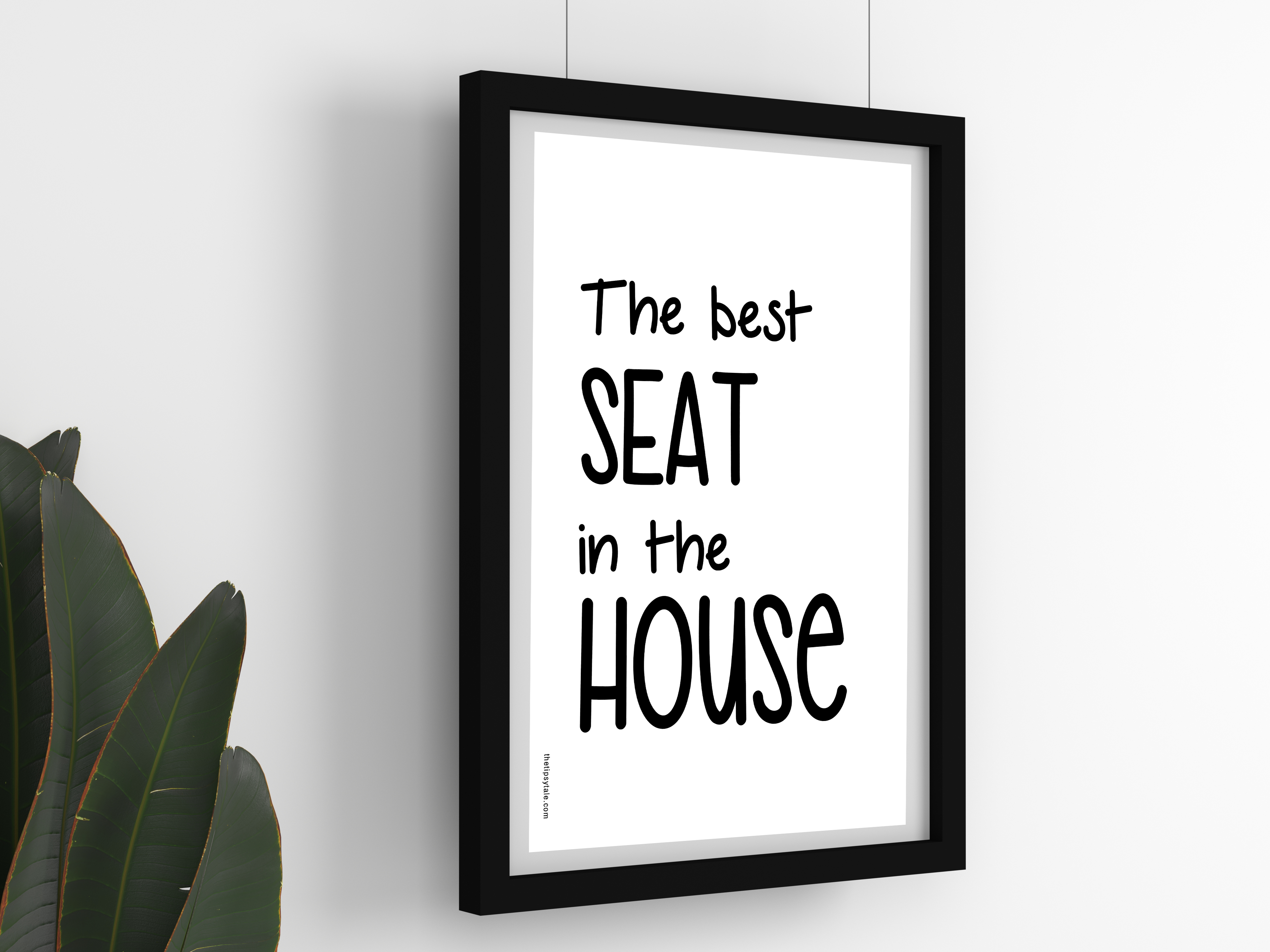 "The VIP Spot" Poster – Add a Touch of Personality to Your Space