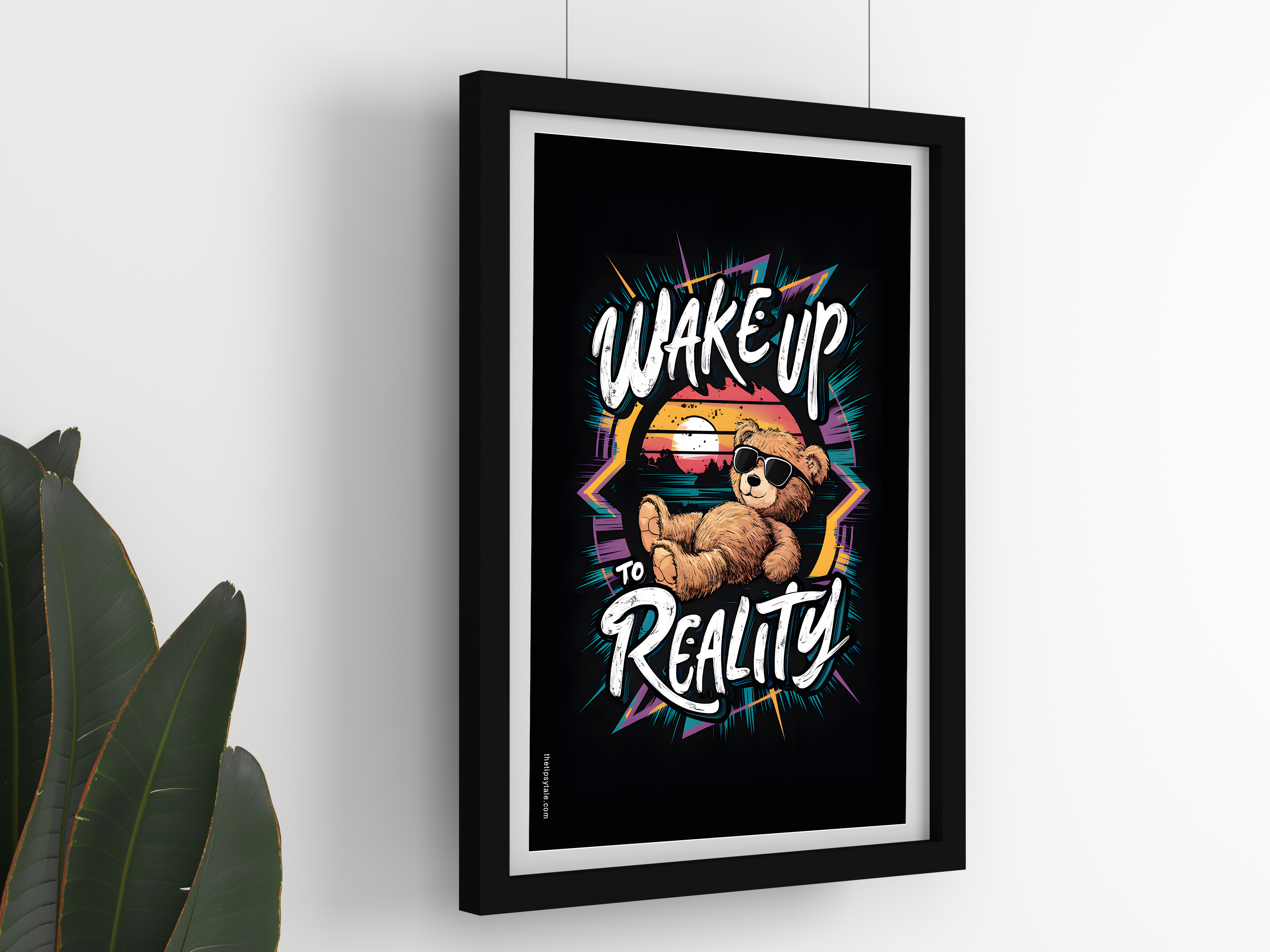 "Embrace reality" Poster – Add a Touch of Personality to Your Space