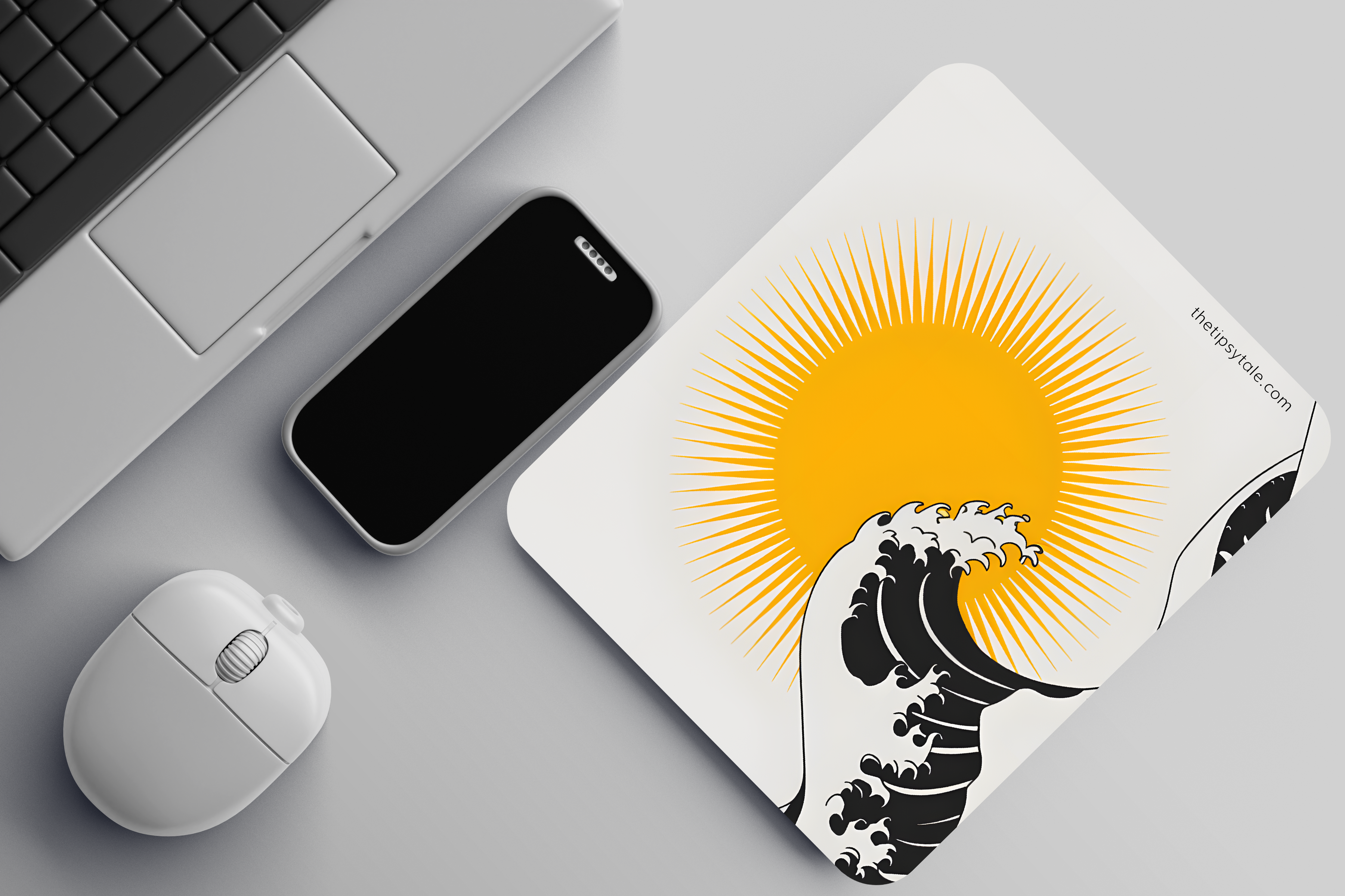 "Nature Vibe" Mousepad – Enhance Your Workspace with Style