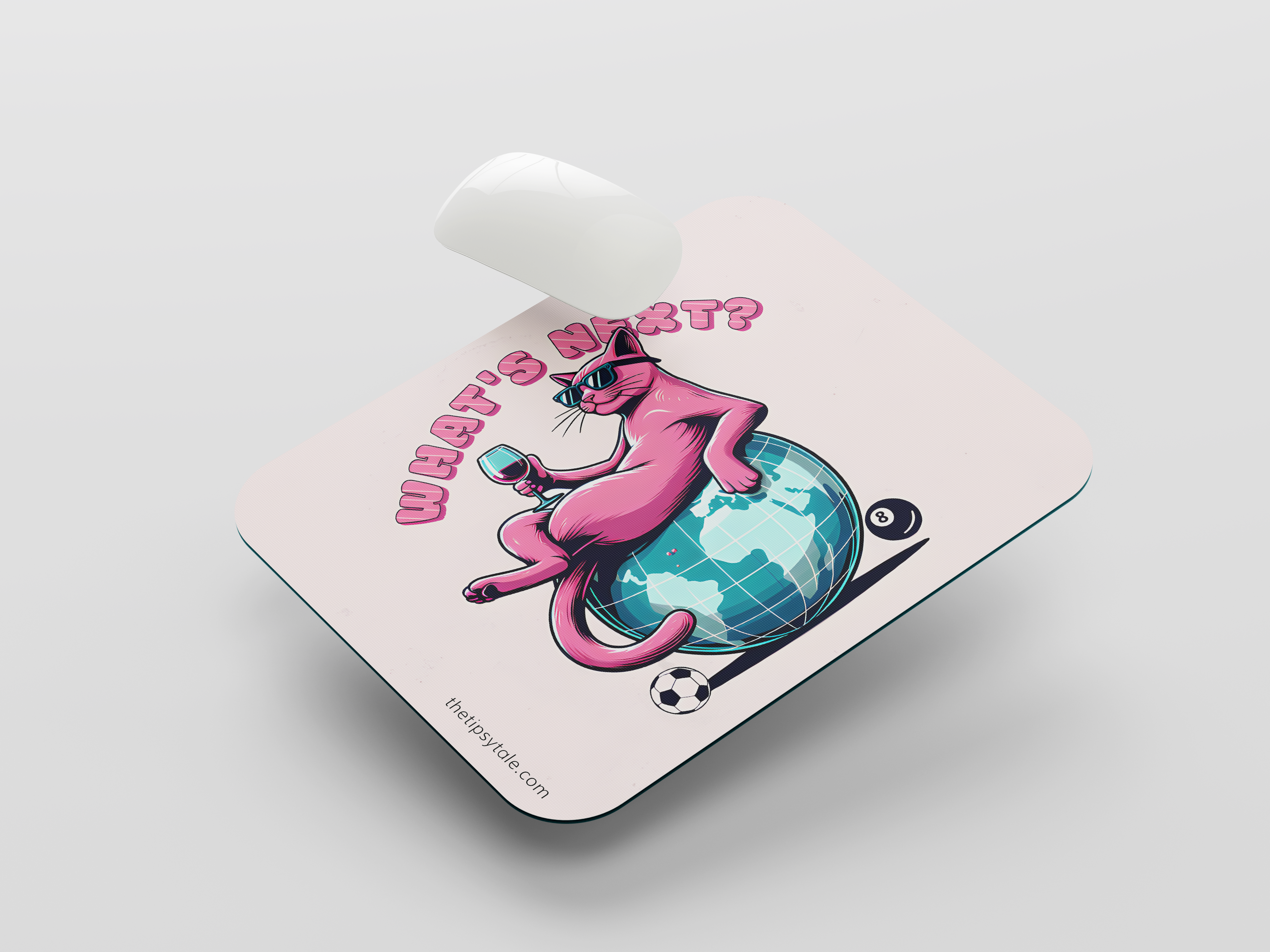 "What Next" Mousepad – Enhance Your Workspace with Style